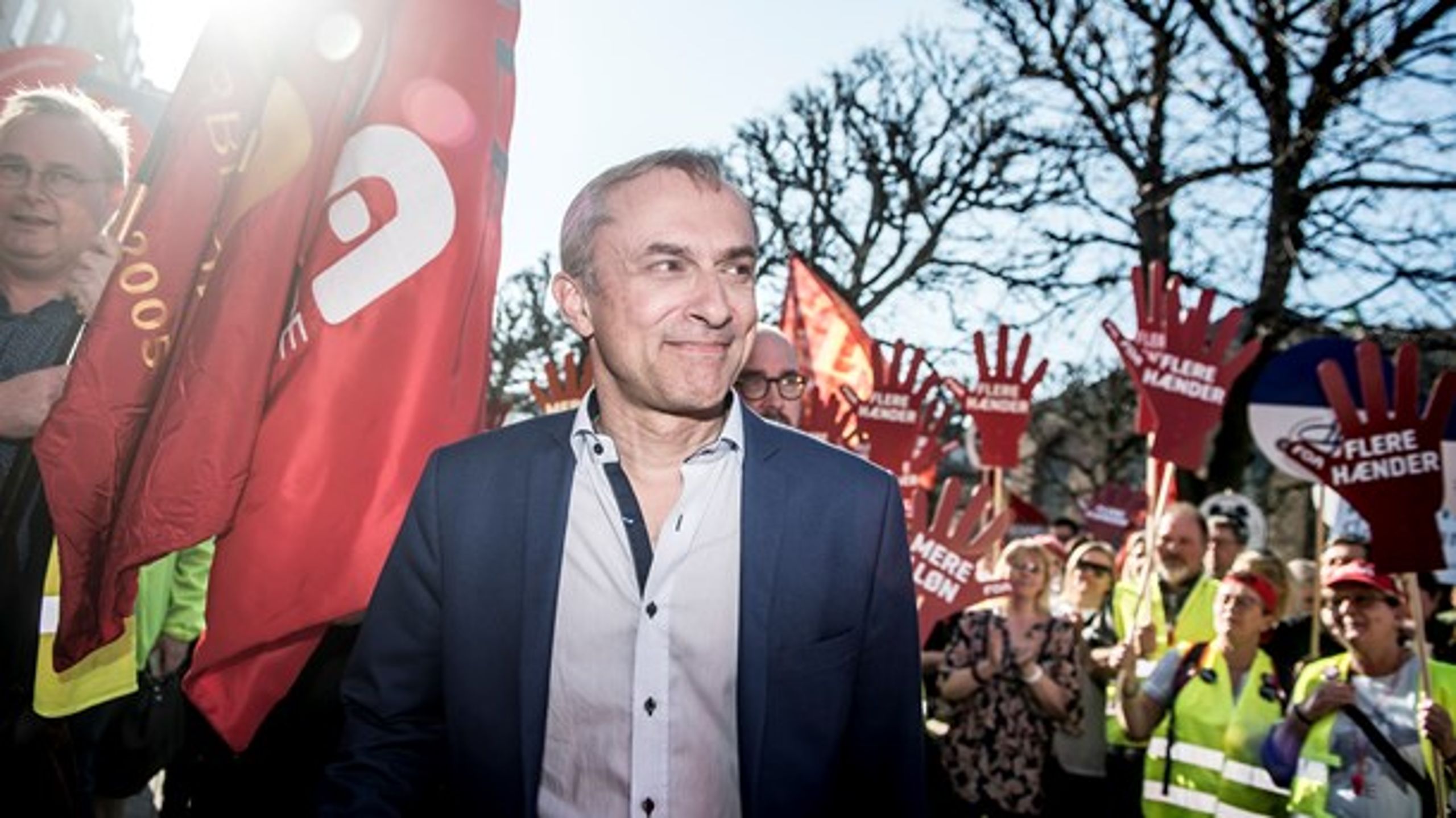 Rekrutering og fastholdelse af sosuer er et af temaerne på årets finanslov.&nbsp;KL med Michael Ziegler (K) i spidsen foreslår blandt andet, at Folketinget afsætter 25 millioner til bedre praktikvejledning&nbsp;i kommunerne. Foto: Mads Claus Rasmussen.&nbsp;