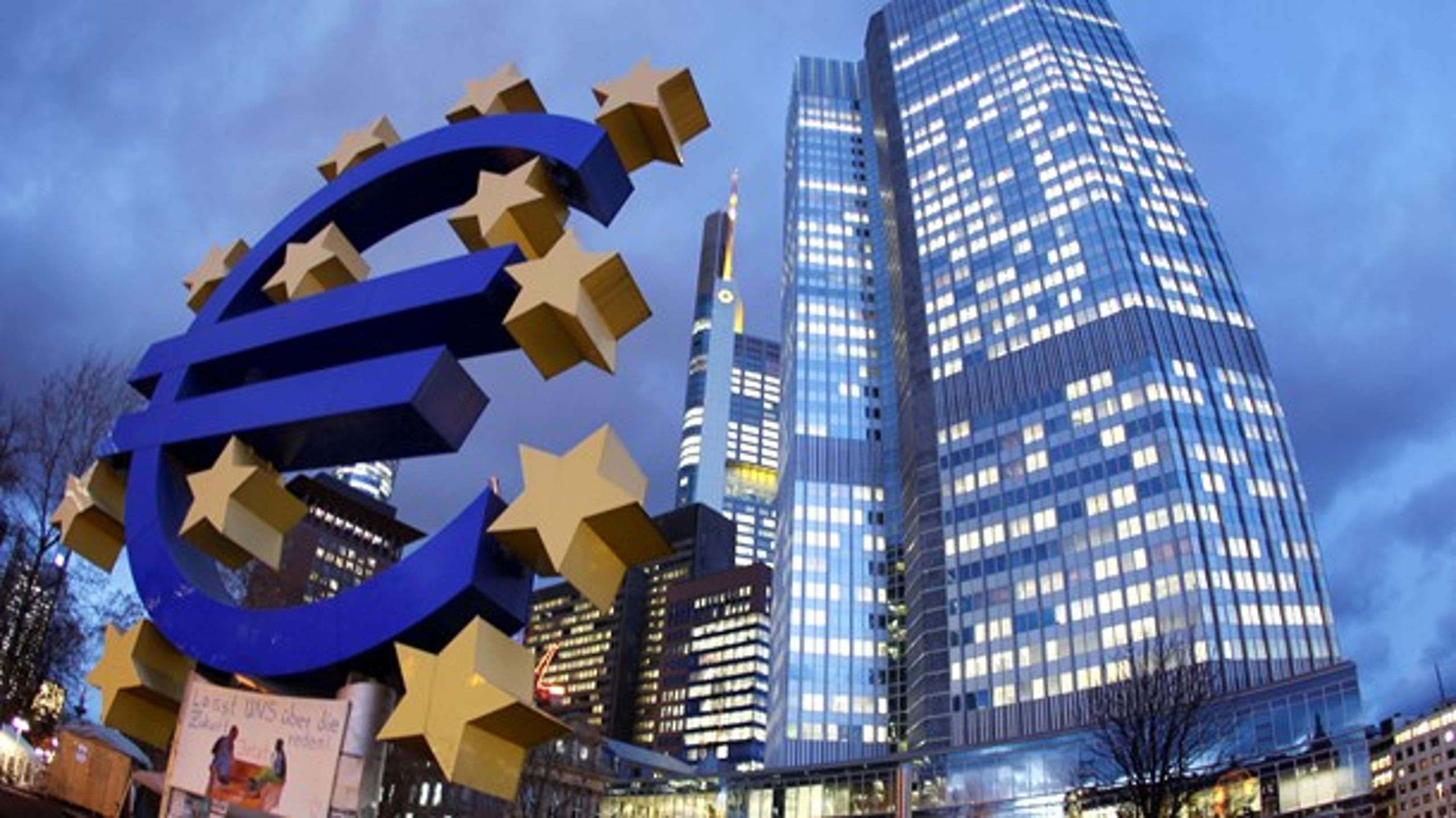 Danmark har en klar interesse i, at bankunionen etableres så hurtigt som muligt, mener  Jan Høst Schmidt.<br>