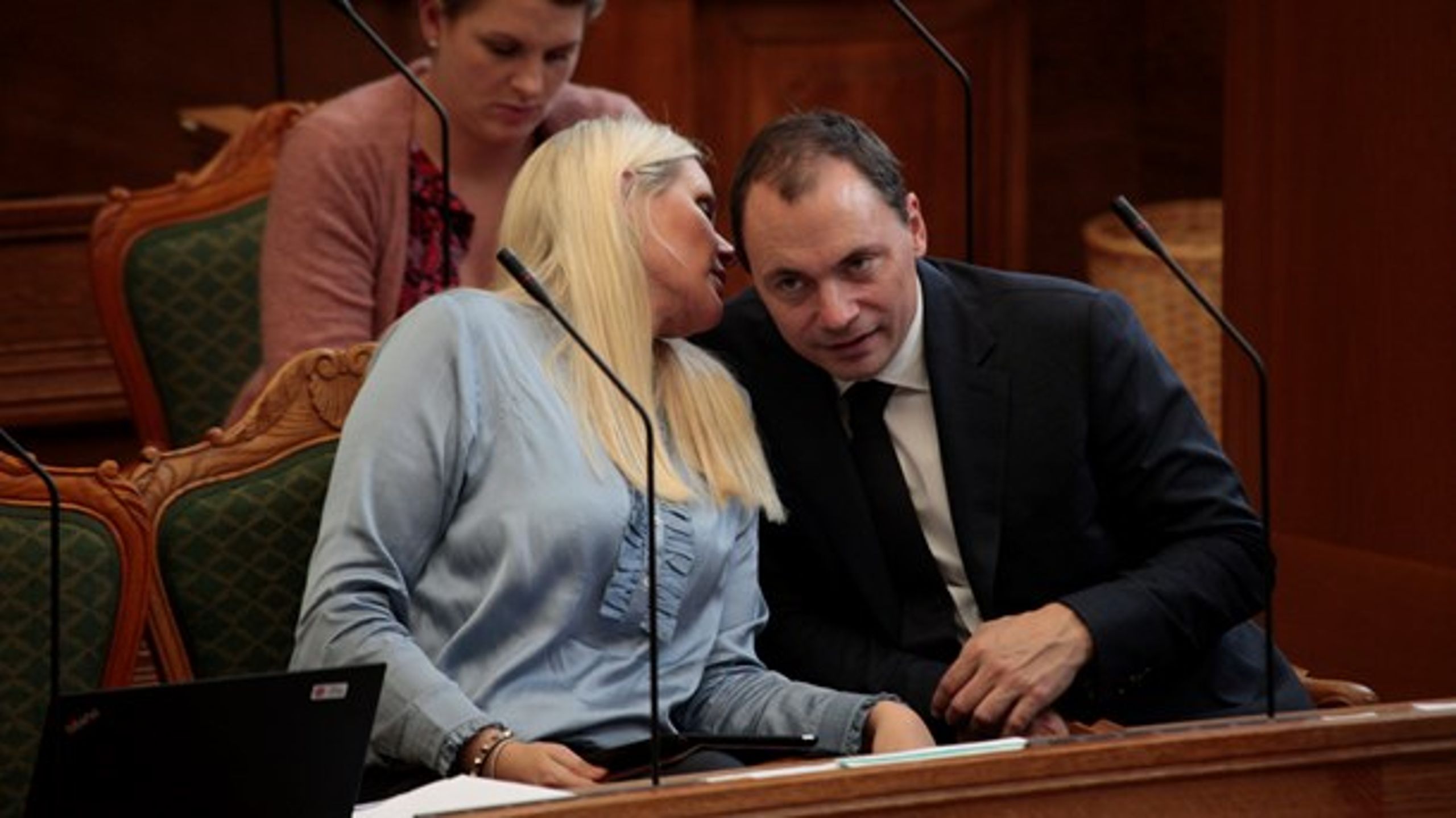 Arkivfoto af Tommy Ahlers i Folketinget.&nbsp;