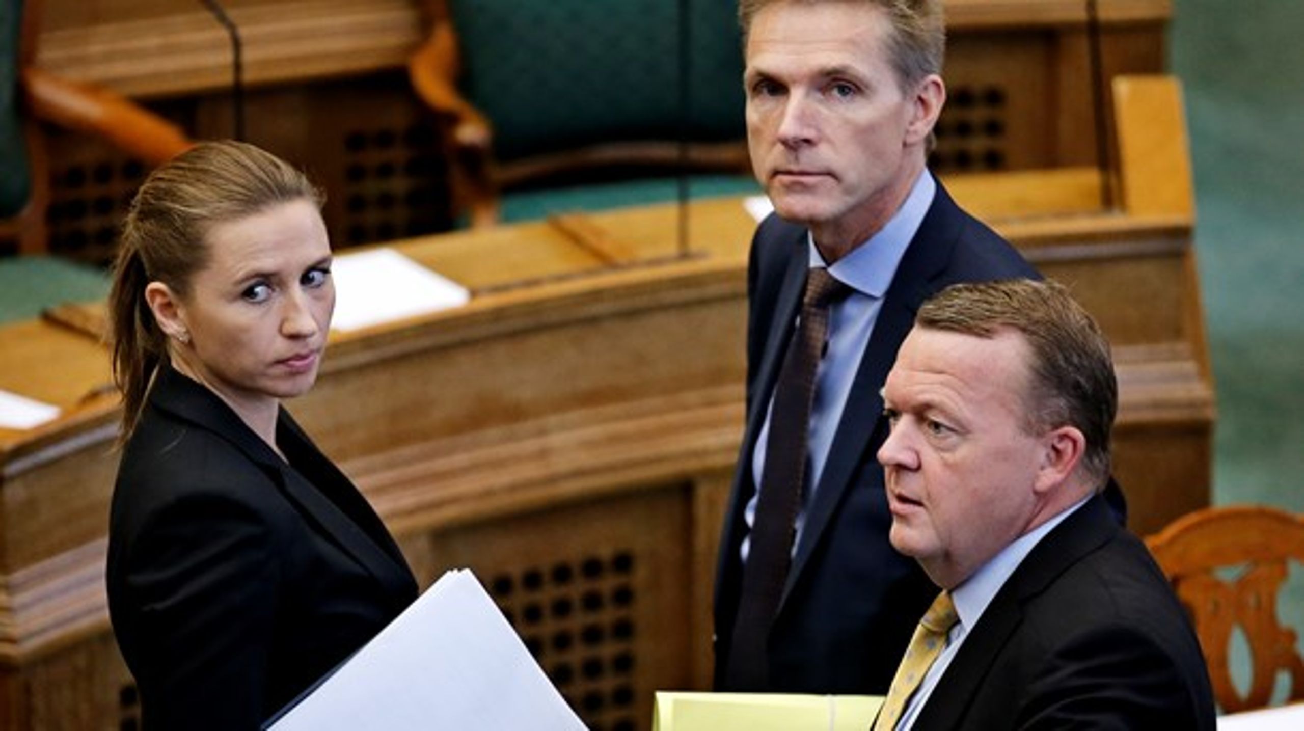 "Alt i alt er det i denne uge blevet endnu tydeligere, at Venstre står i en skærpet situation, hvor man snart ikke længere kan udskyde en reel opmåling af styrkeforholdet mellem sig selv og Dansk Folkeparti."