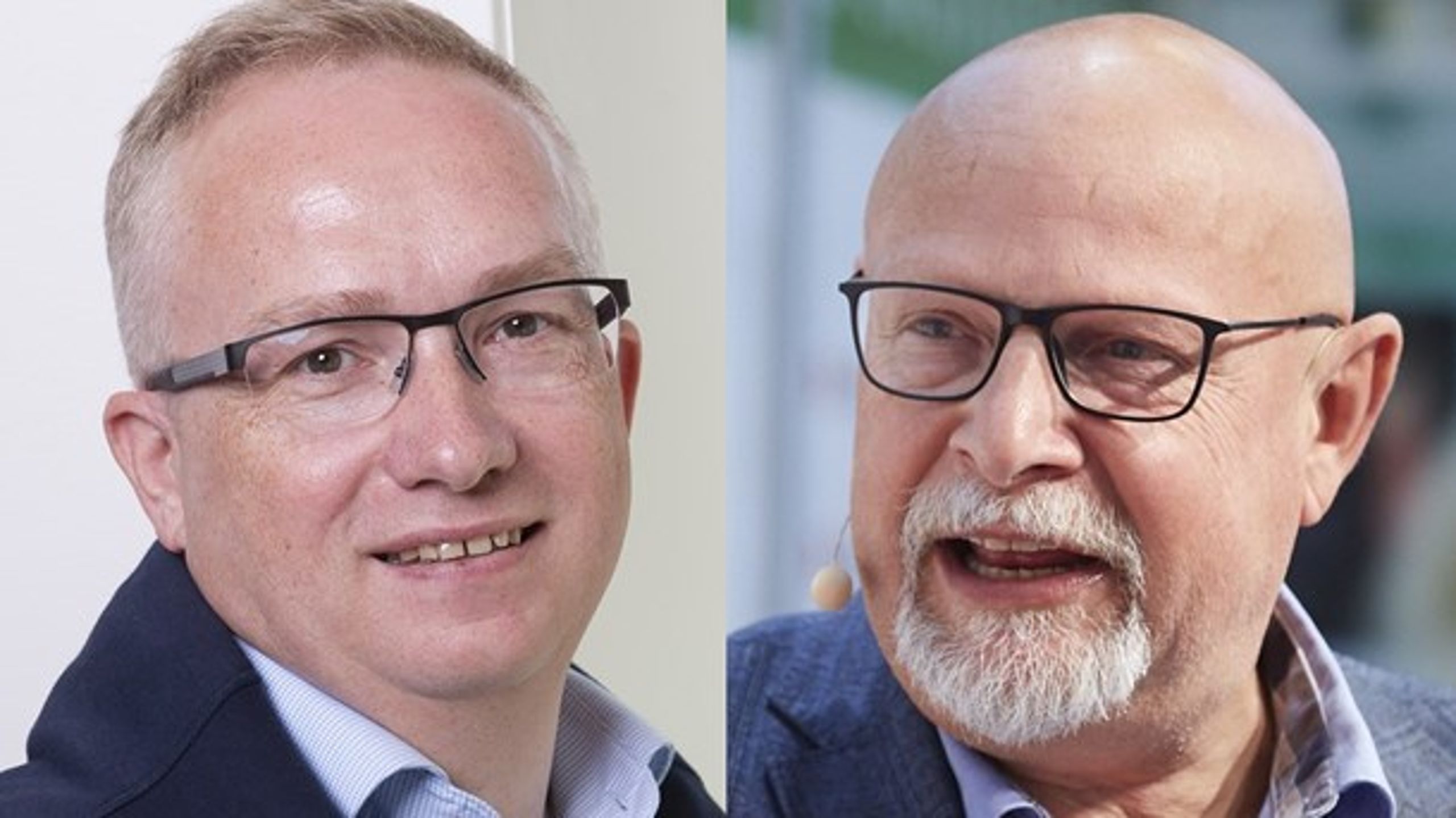 Per Paludan Hansen og Steen Bording Andersen&nbsp;ønsker bedre samarbejde mellem aftenskoler og biblioteker for at styrke folkeoplysningen.