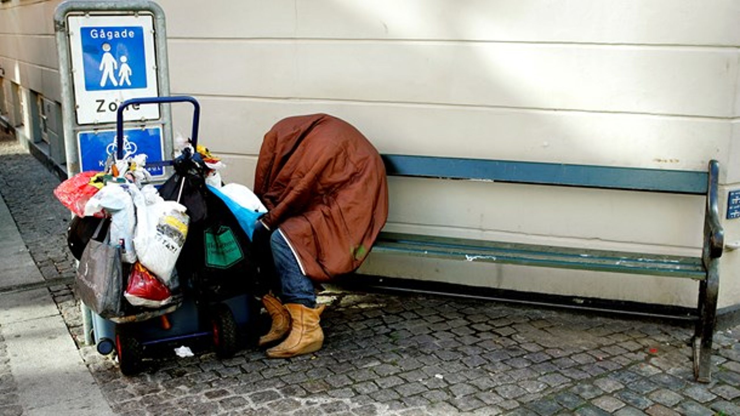 Regeringen anerkender ikke fattigdom, selvom Danmark&nbsp;ved at
tiltræde FN’s verdensmål har forpligtet sig til at bekæmpe fattigdom, skriver&nbsp;Jann
Sjursen.&nbsp;(Arkivfoto).