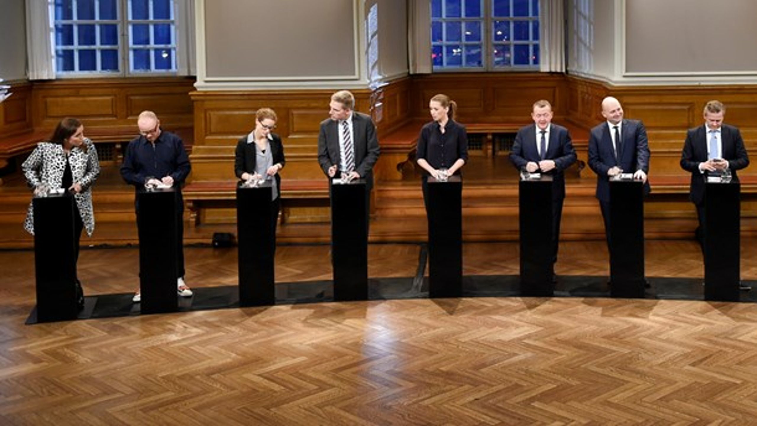 Partilederrunde.&nbsp;De klassiske medier vil fortsat være de
politiske partiers og de politiske kandidaters primære ønskekanal under en
valgkamp, mener Lisbeth Knudsen.&nbsp;