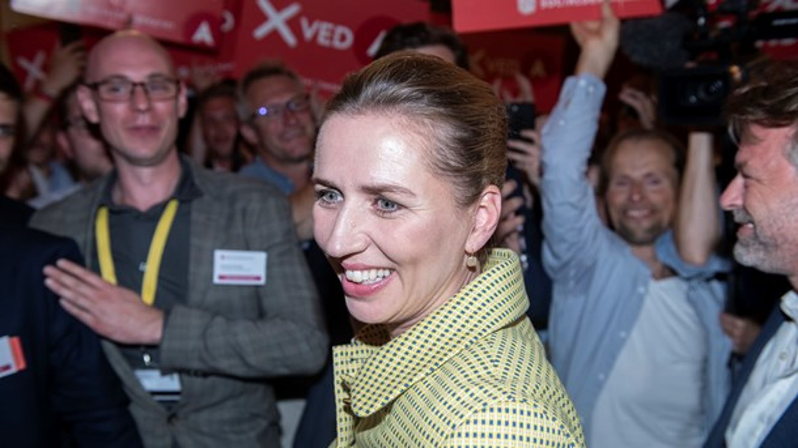 Mette Frederiksen blev med sine mere end 43.000 personlige stemmer valgets største stemmesluger.