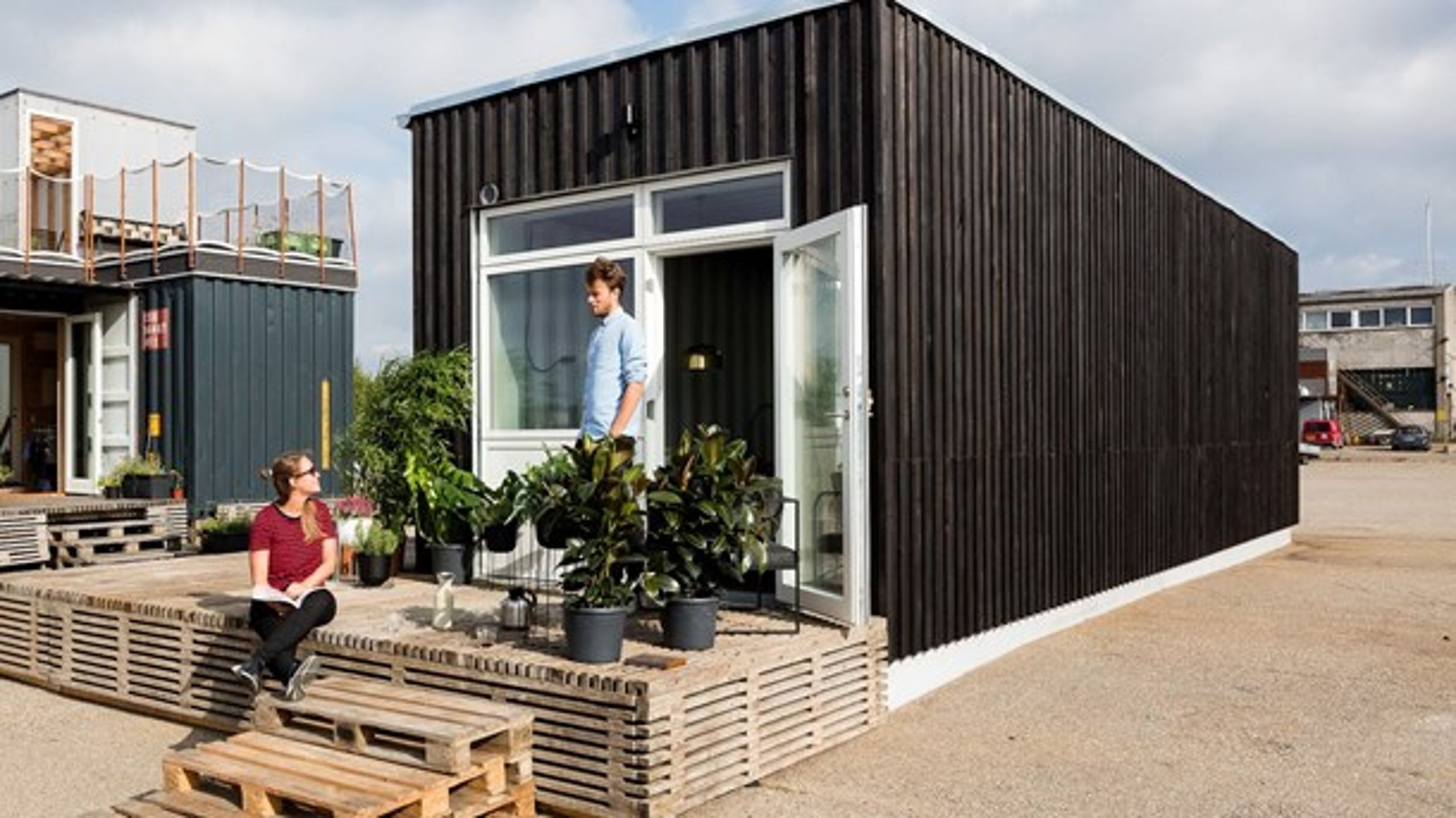Containerboliger til studerende har tidligere været del af en plan for at skaffe flere billige boliger.&nbsp;