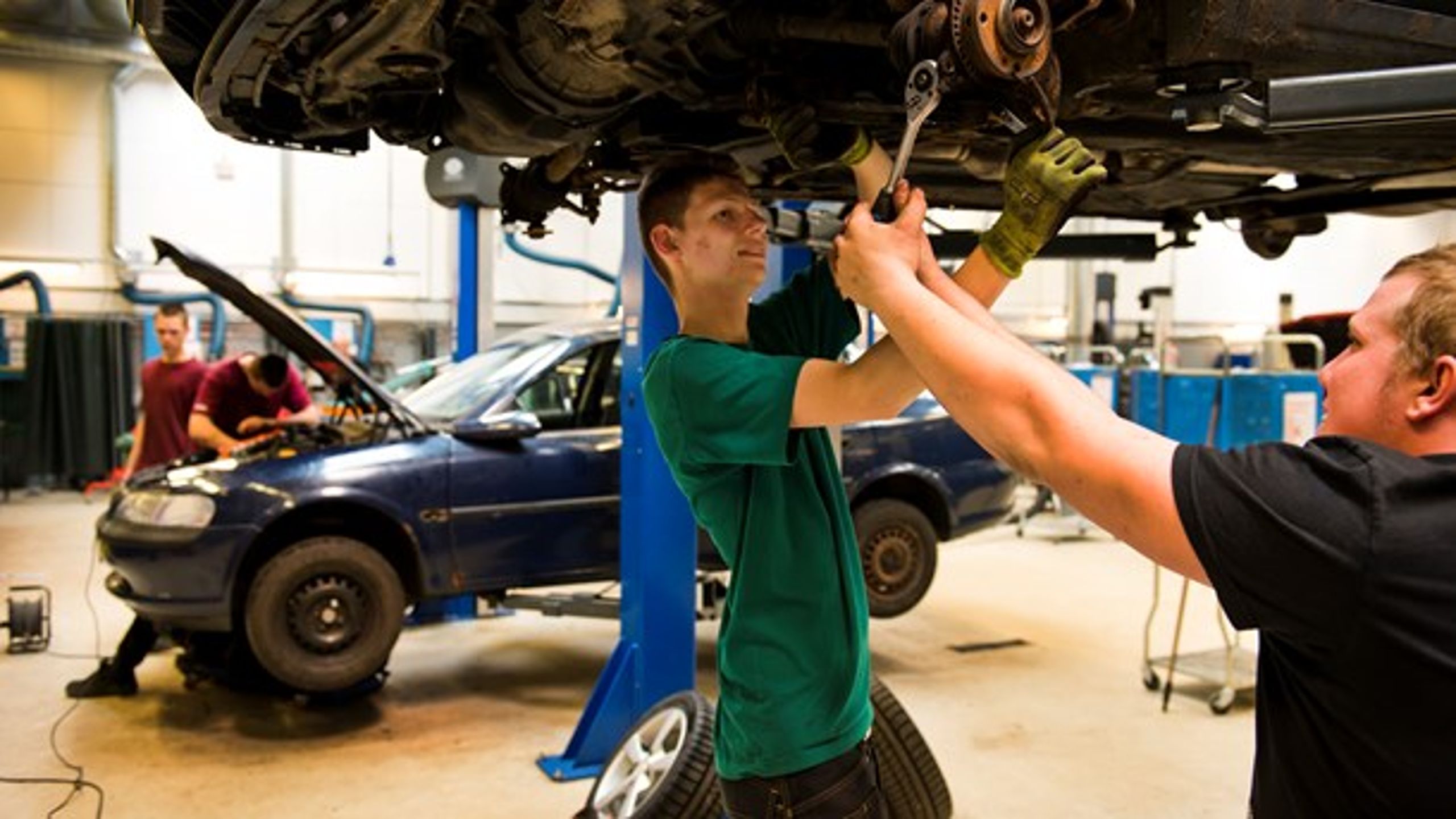 Mere undervisning i iværksætteri på erhvervsuddannelserne skal tiltrække flere til livet som faglært, mener Henrik Bach Mortensen.