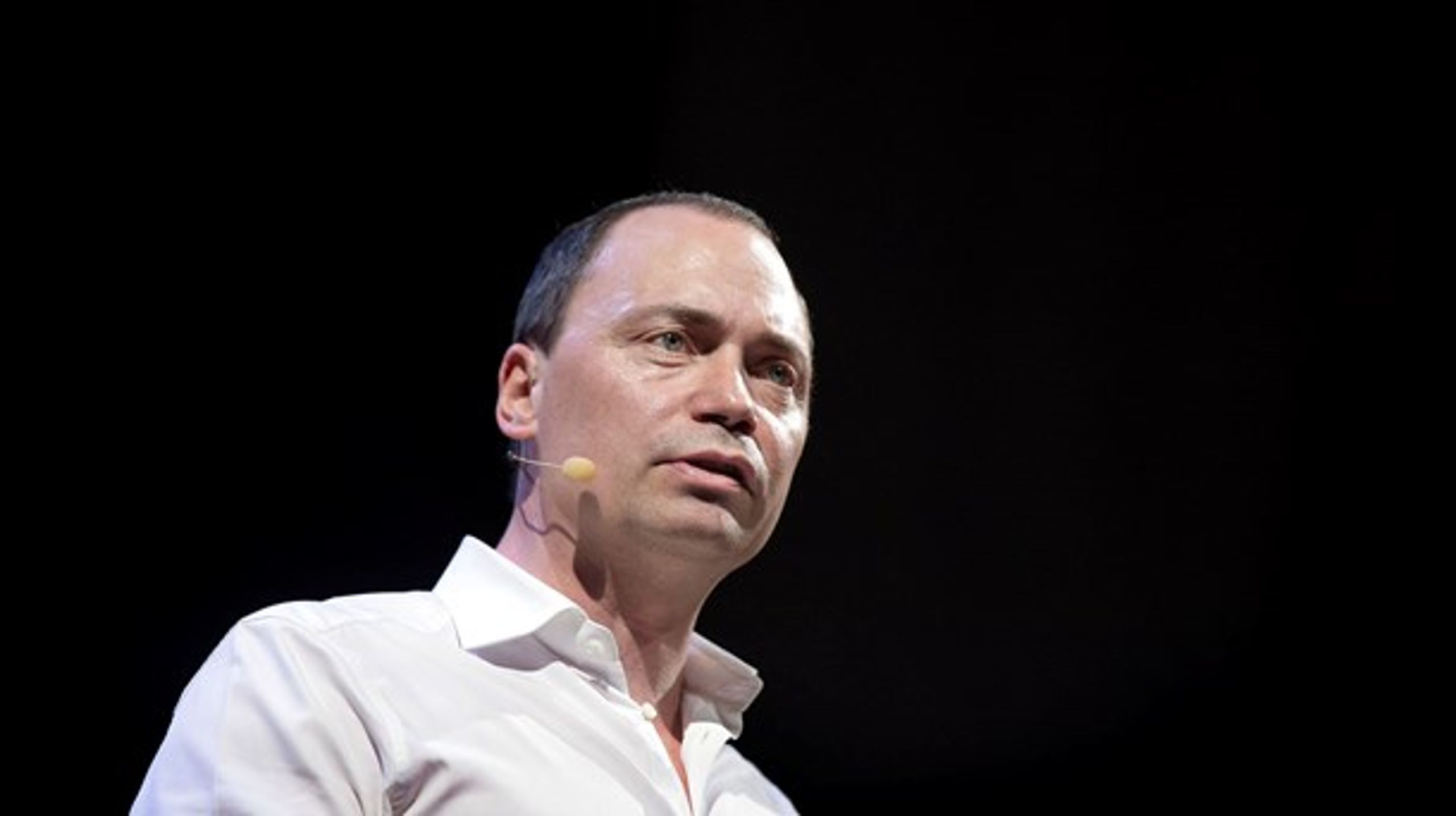 ”Forskning er innovation. Men vi vil gerne kombinere noget af den forskning med entreprenørskab," lød det fra Tommy Ahlers (V) på årets uddannelses- og forskningsmøde i Kolding.&nbsp;