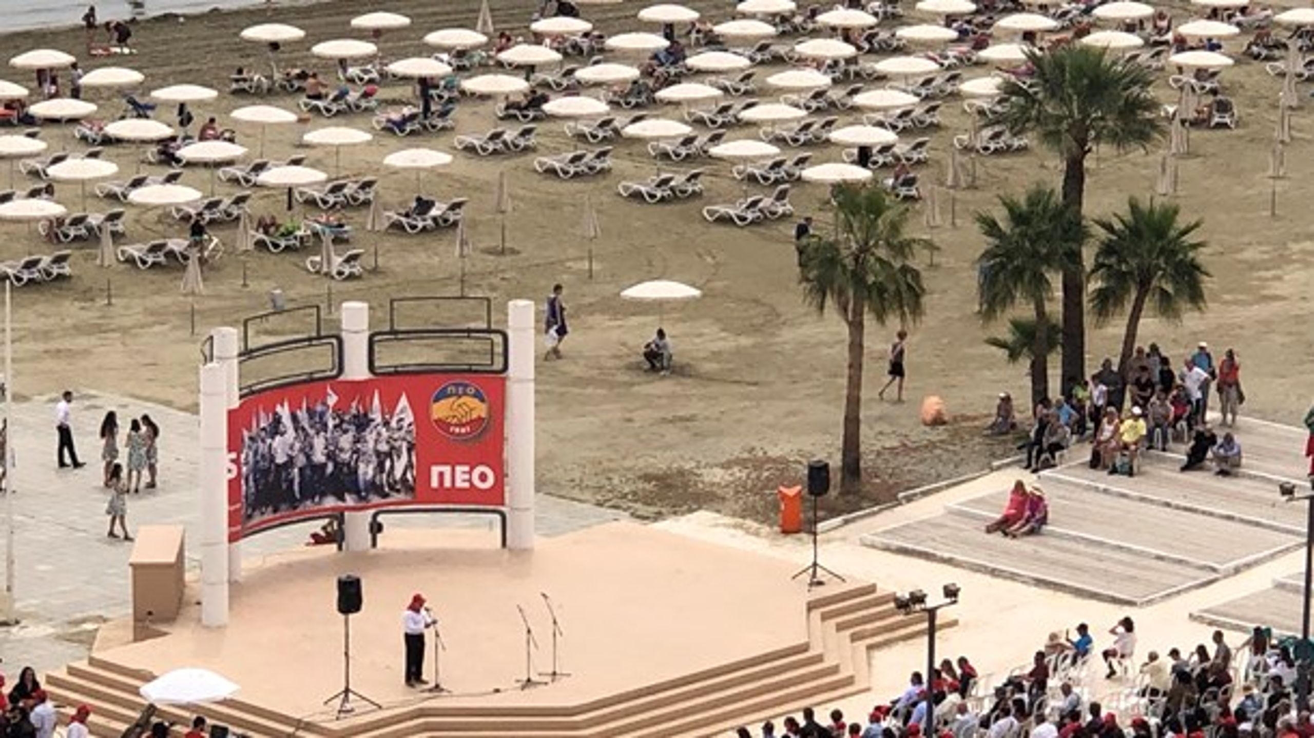 1. maj på kanten af Middelhavet - fuld helligdag i Cypern.&nbsp;