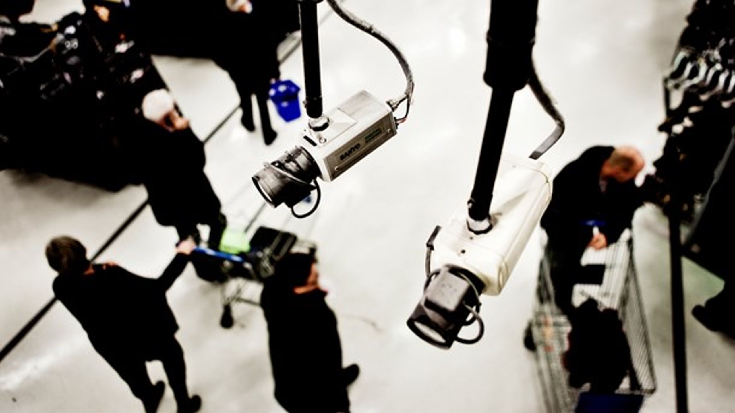 Danskerne er positivt stemt for mere overvågning.&nbsp;