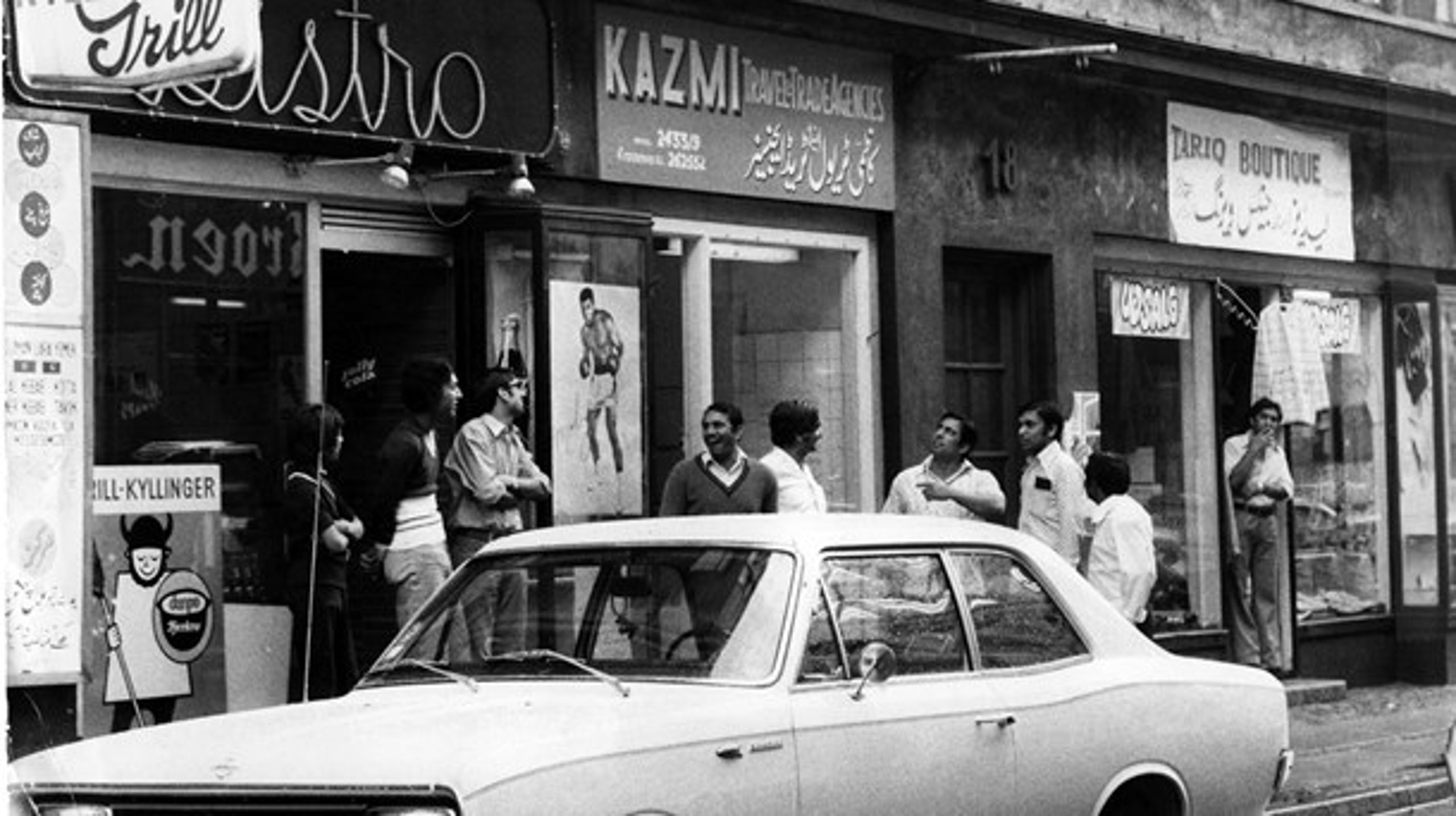 Victoriagade i København, 1975.