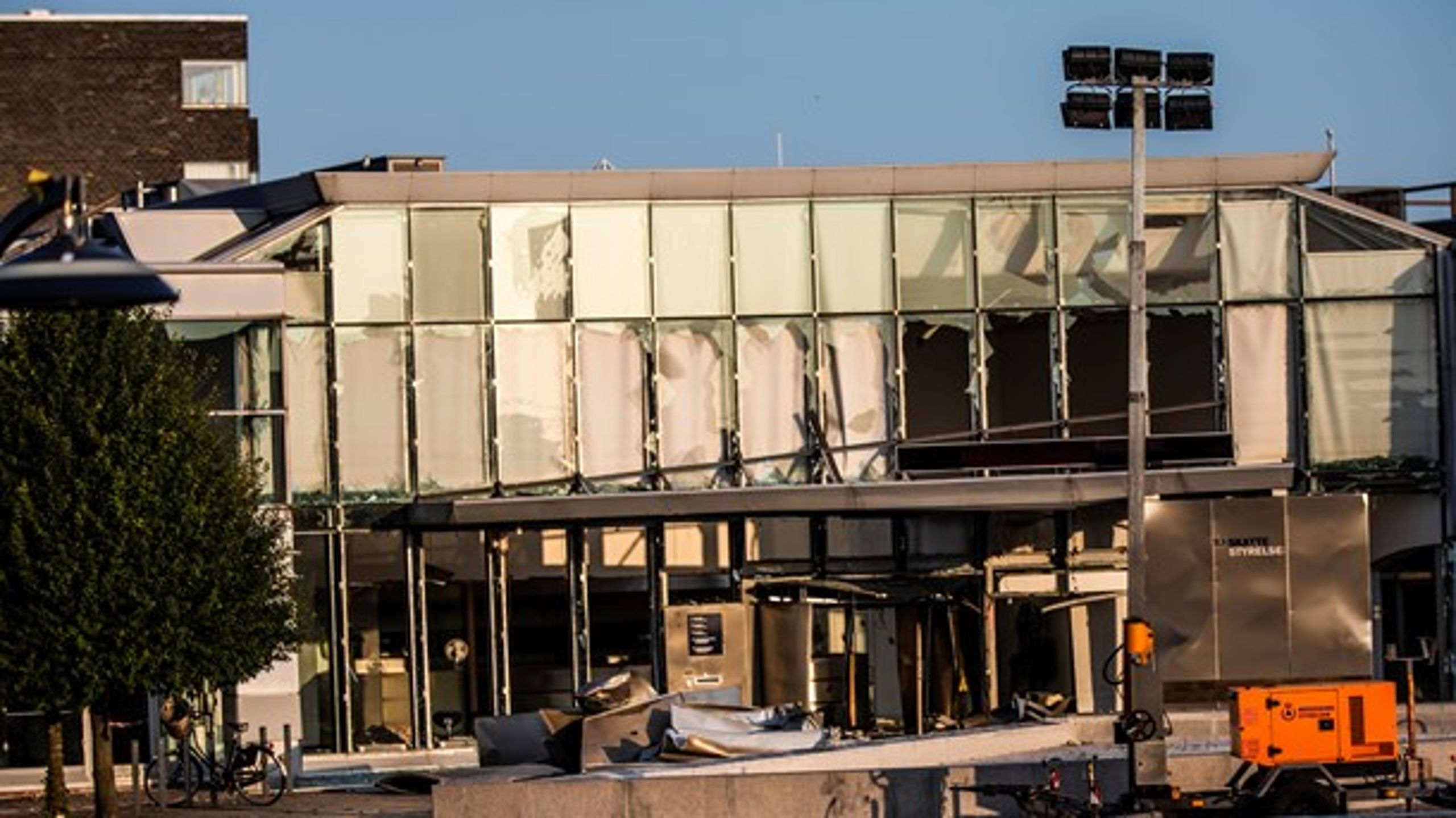 Københavns Politi kalder eksplosionen i Skattestyrelsen for et "angreb".&nbsp;