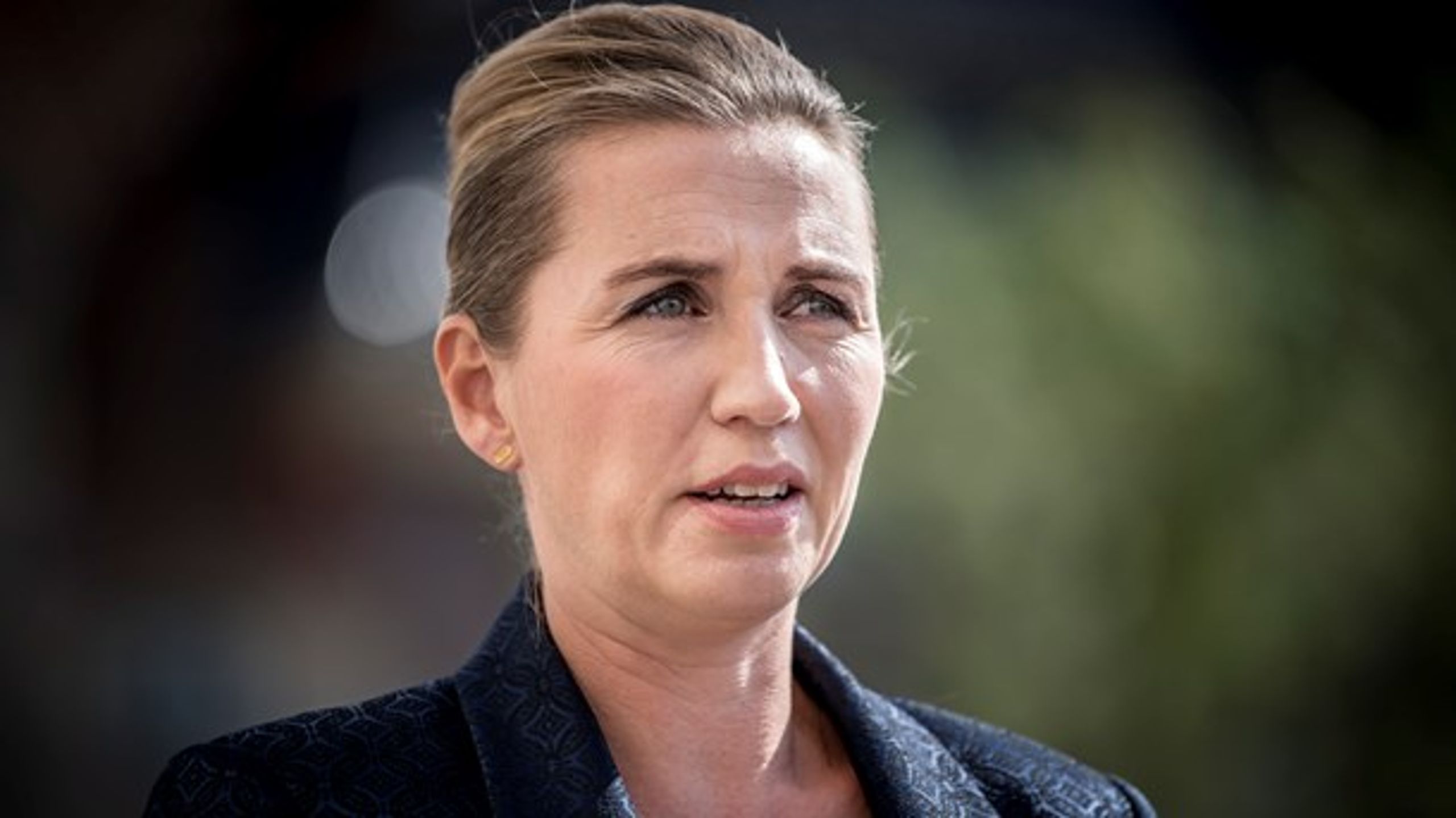 Der skal lyde stor ros til Mette Frederiksen for at forsøge at stoppe diskussionen om, hvorvidt Grønland er til salg, mener&nbsp;Peter Albert Huggler.