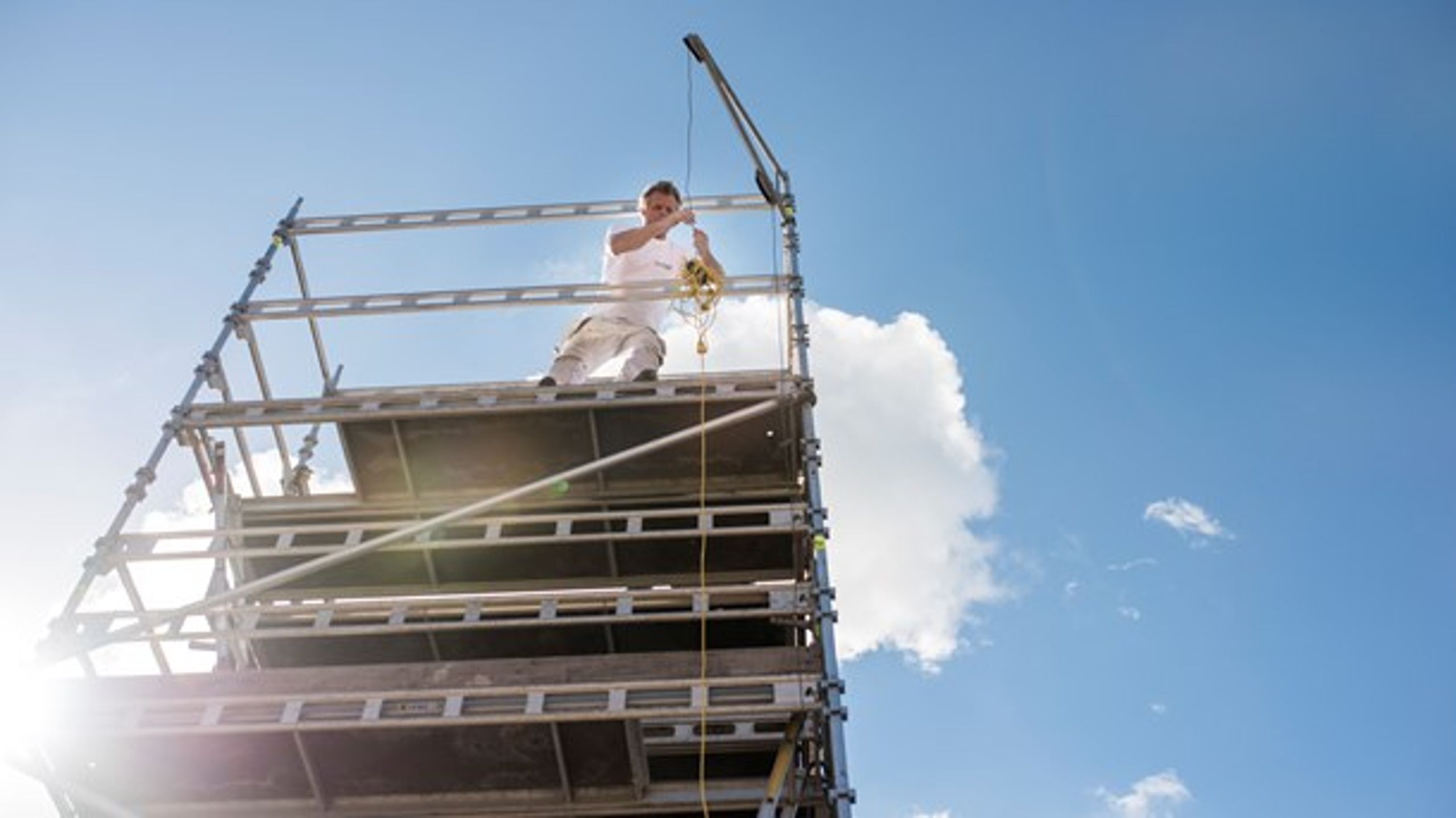 Arbejdsmiljøindsatsen bør fokusere på den lille gruppe, der oplever deres arbejde som fysisk hårdt, mener DA.&nbsp;