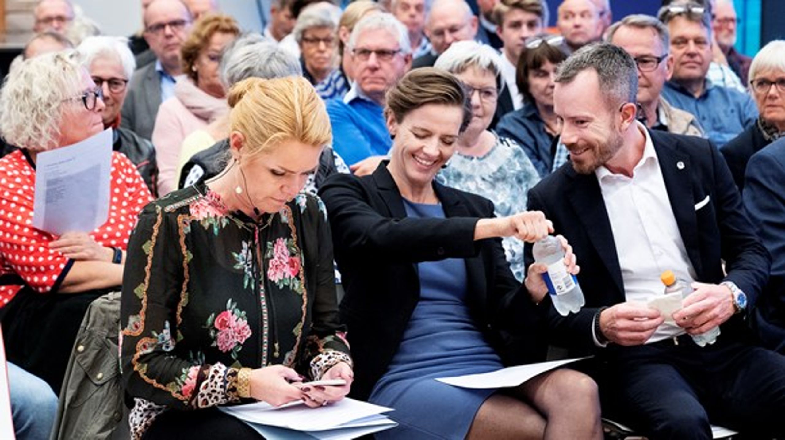 Kandidaterne til partitoppen i Venstre besøgte onsdag partiets medlemmer i Region Sjælland.&nbsp;