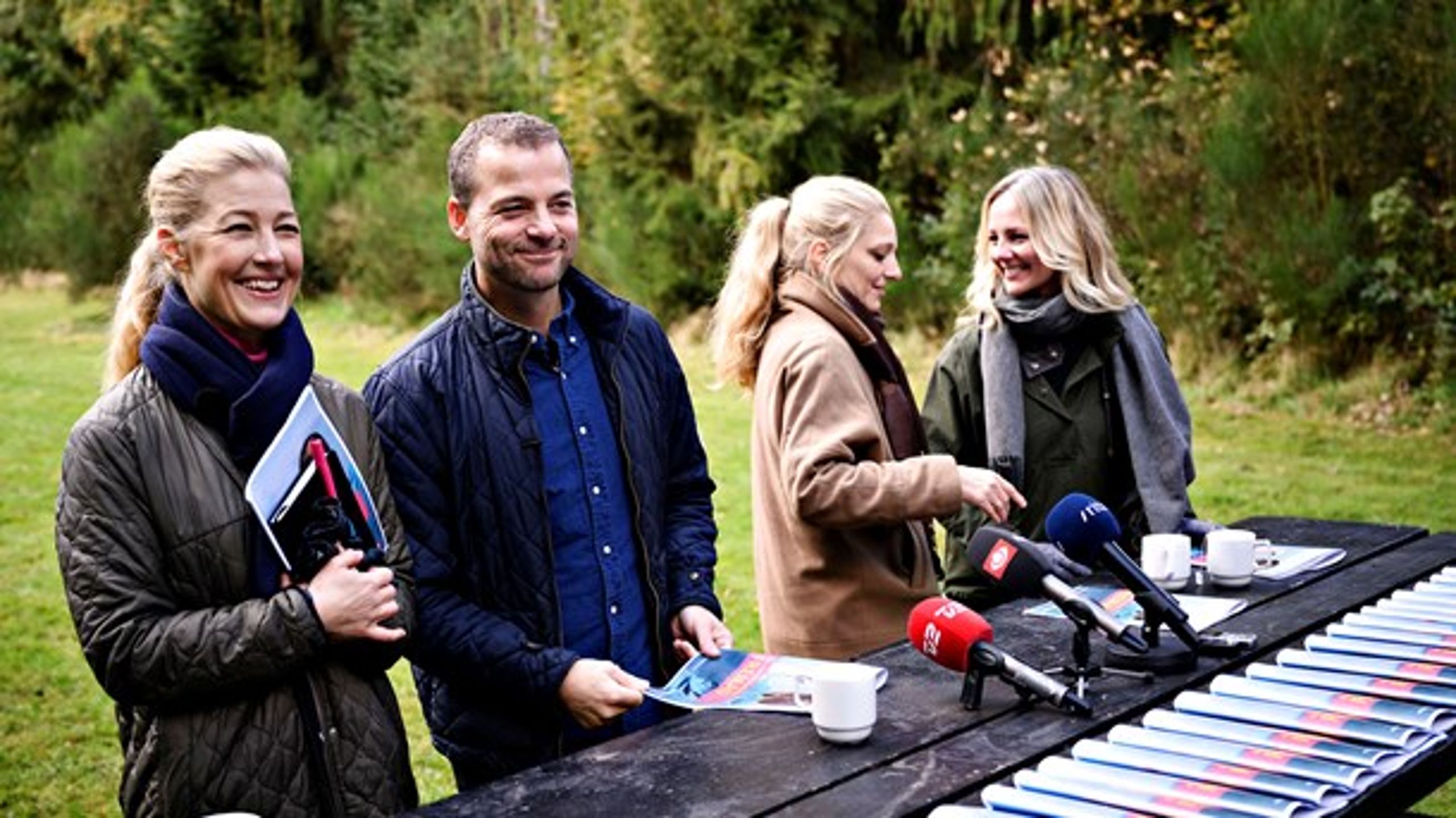 Radikales leder, Morten Østergaard, fremlagde mandag partiets forslag til finansloven for 2020 med partifællerne Sofie Carsten Nielsen, Zenia Stampe og Ida Auken.&nbsp;