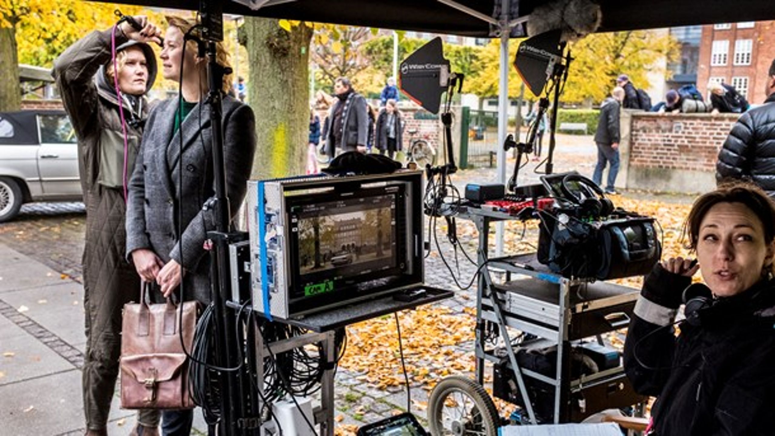 Det er en gåde, hvorfor DR og TV 2, der begge bryster sig at elske 
public service, ikke skal bidrage til at sikre noget så kulturpolitisk 
vigtigt som danske spillefilm, mener Jørgen Ramskov. (Foto: Søren 
Bidstrup/Ritzau Scanpix).<br>