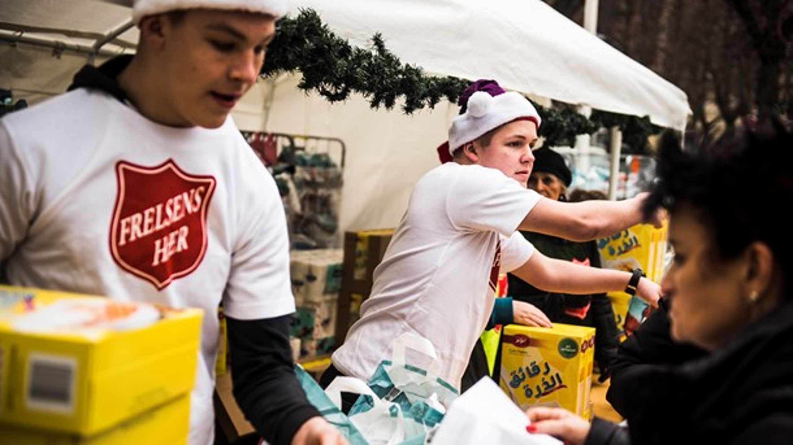 Regeringen lægger op til at gøre støtten til julehjælp permanent.&nbsp;