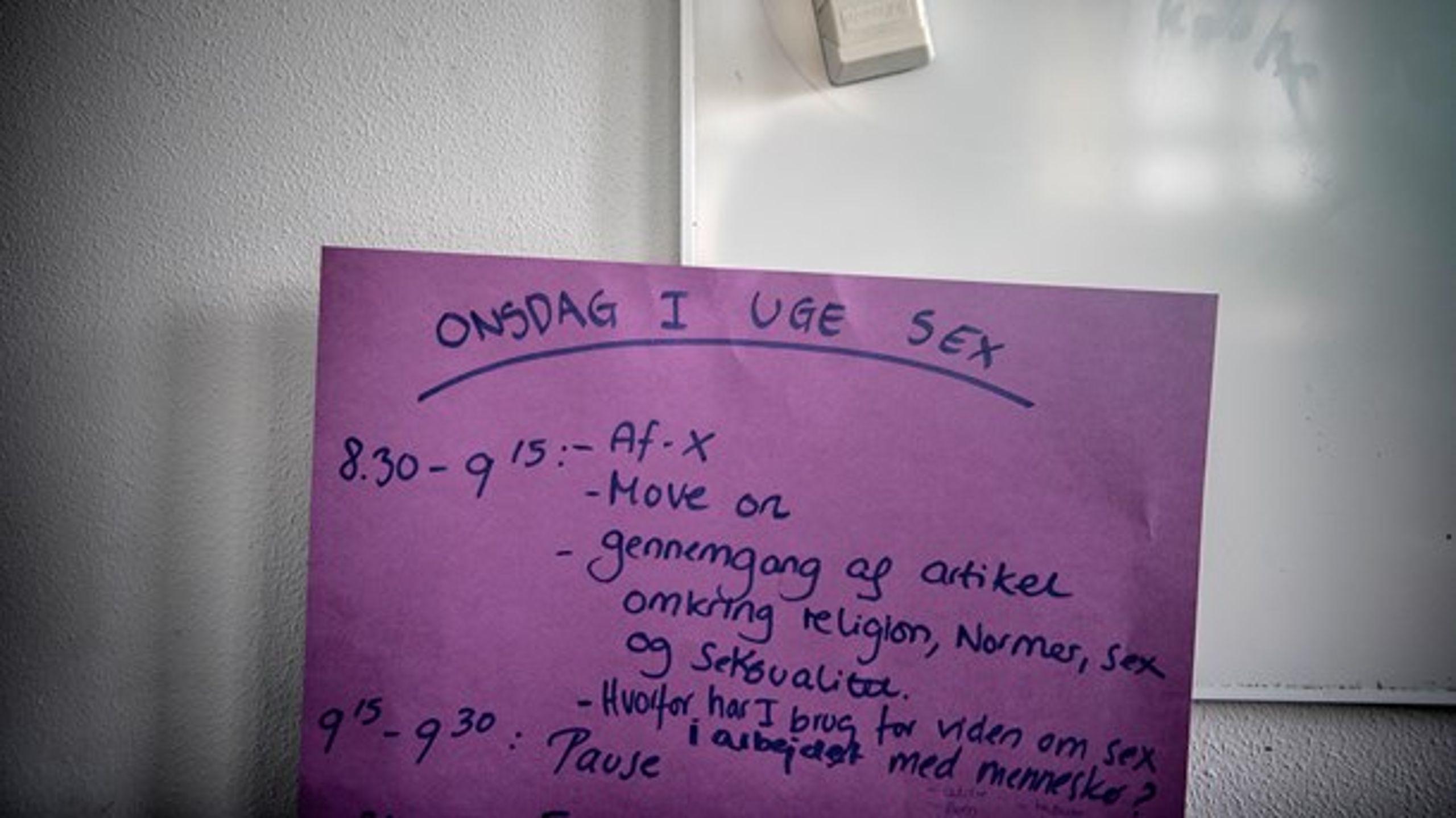 Det er Uge Sex på landets grundskoler i denne uge. Uge Sex tilbyder gratis forløb til sundheds- og seksualundervisningen i grundskolen.