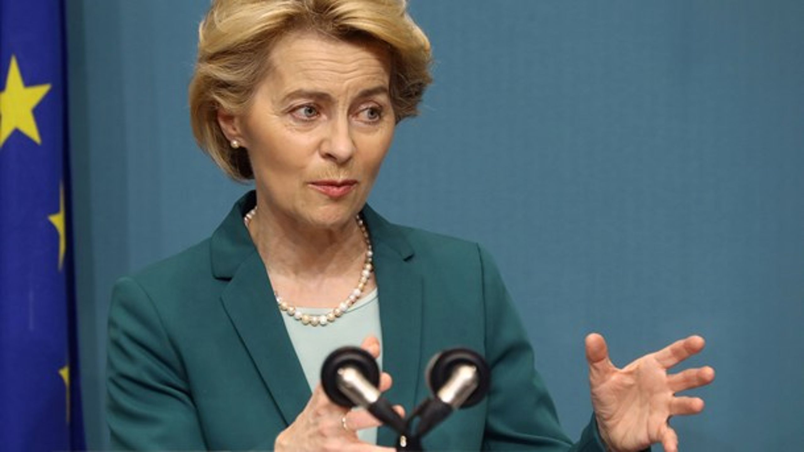 Ursula von der Leyen har udtrykt enighed i, at kollektive aftaler
er en essentiel del af den europæiske sociale markedsøkonomi, fortæller Luca Visentini og Esther Lynch.