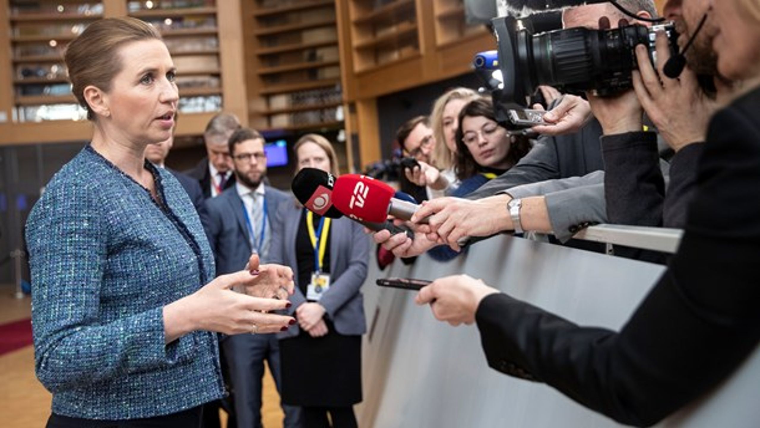 Første runde af den&nbsp;danske statsminister, Mette Frederiksen (S), kamp mod et større&nbsp;EU-budget er sluttet uden et resultat.