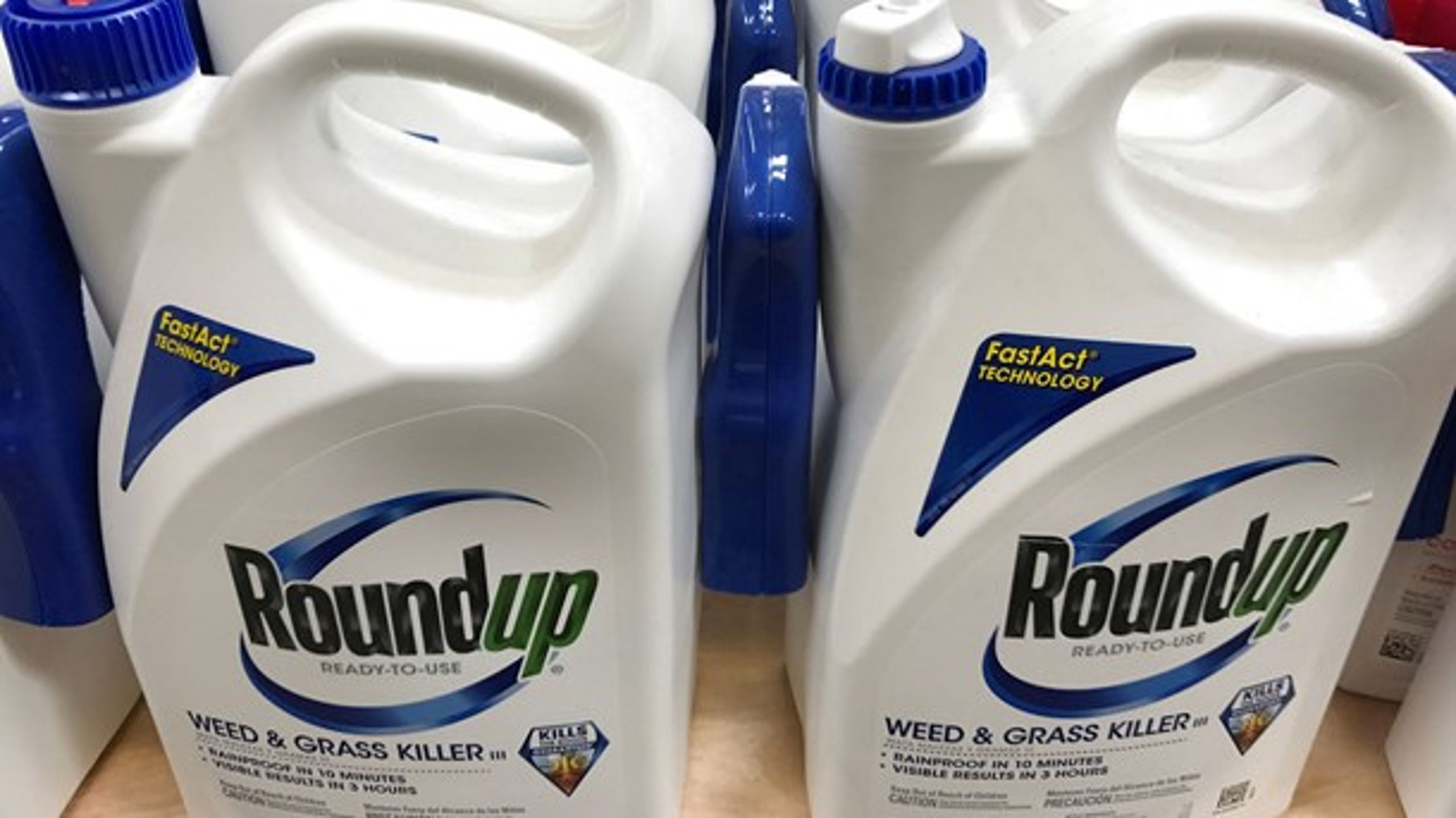 Glyfosat er blandt andet det aktive stof i sprøjtemidlet Roundup.&nbsp;