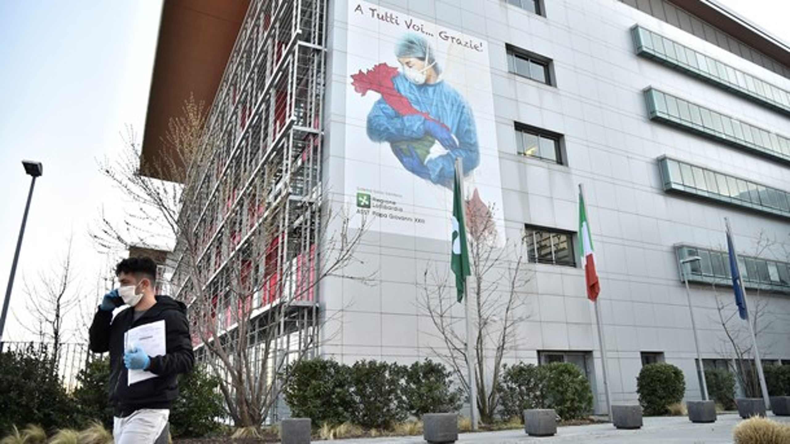 "Vi står bedre end det italienske sundhedsvæsen – især på grund af forberedelsestiden," siger Vive-forsker.