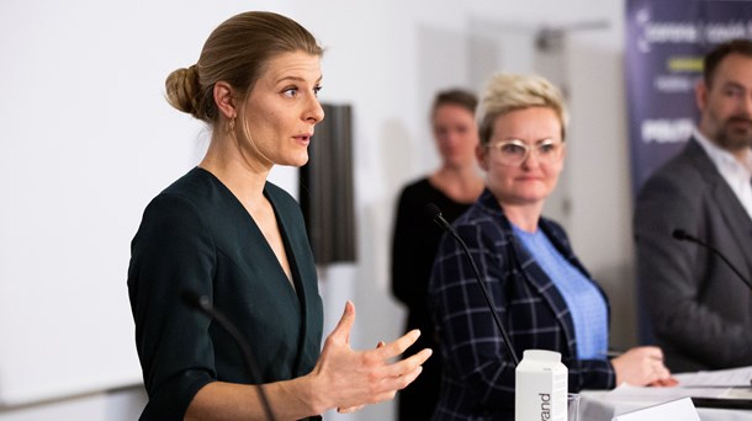 Ane Halsboe-Jørgensen (S) vil også give studerende i lønnet praktik mulighed for ekstra SU-lån.<br>