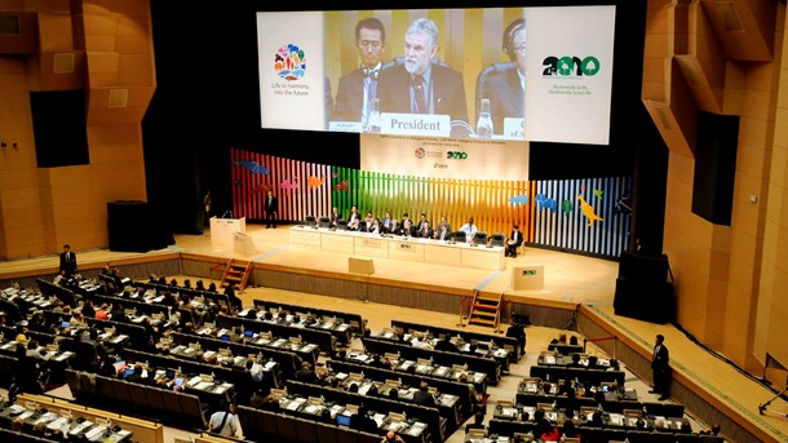 De nuværende globale naturmål blev vedtaget i Nagoya i Japan i 2010.&nbsp;