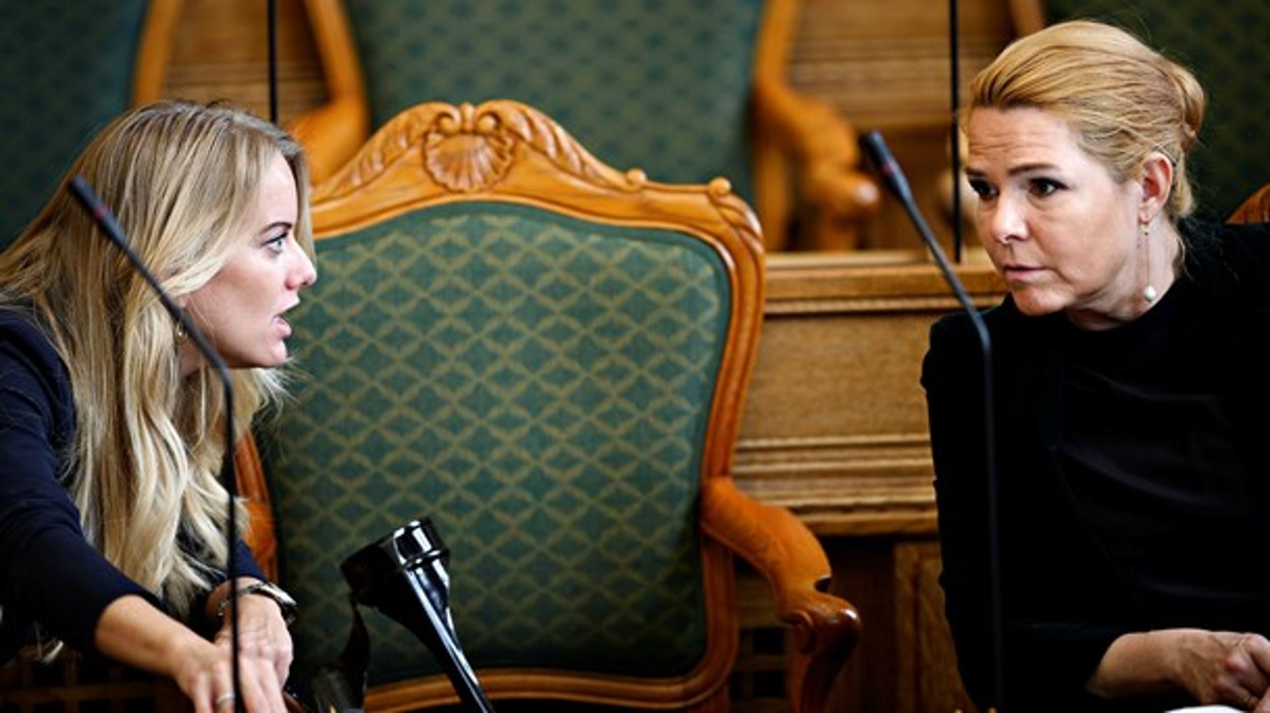 Det er næppe tilfældigt, at man for nyligt kunne se Pernille Vermund (NB) posere med Inger Støjberg (V) på de sociale medier, skriver Christian Egander Skov.&nbsp;