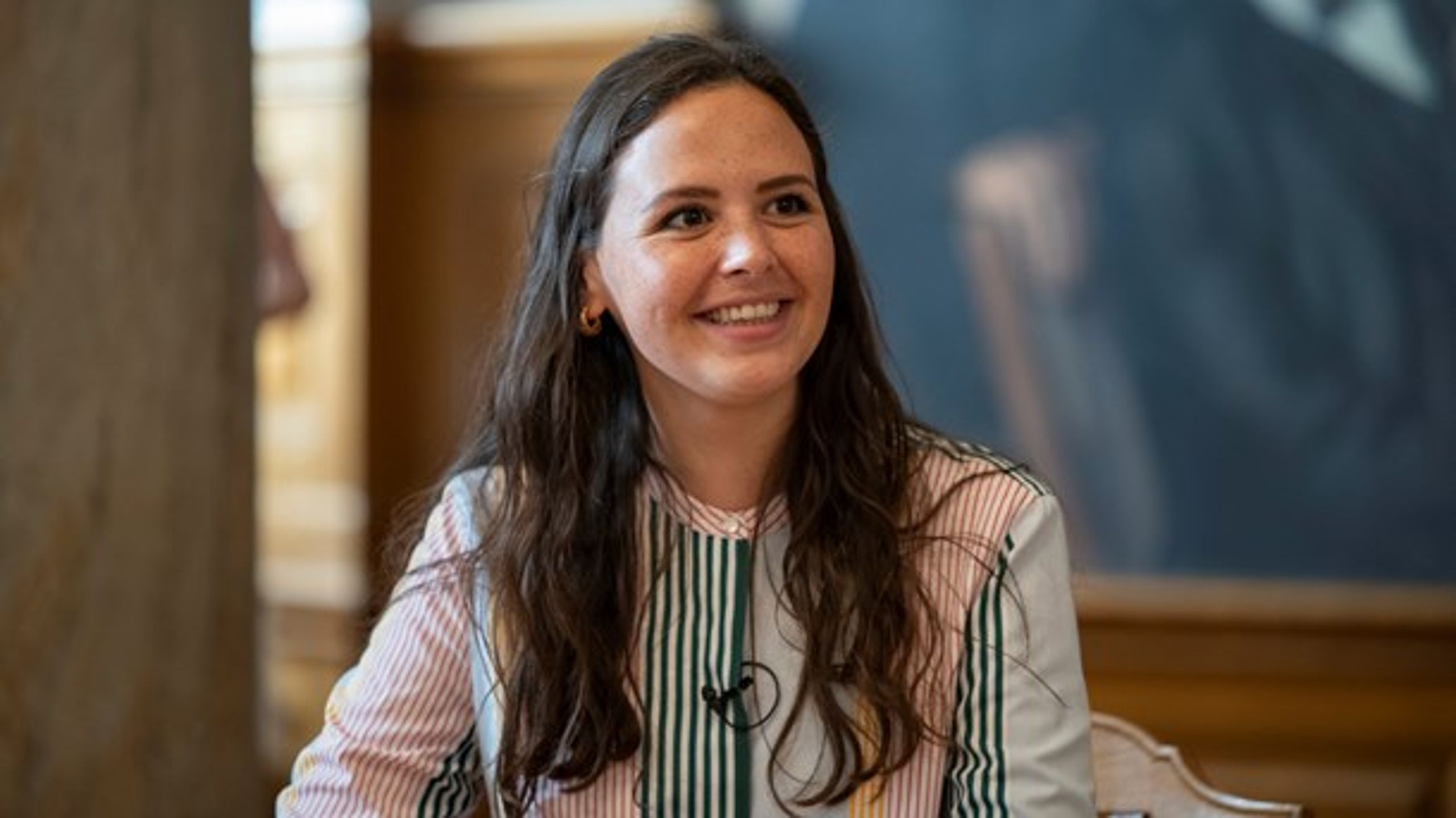 Victoria Velasquez fra Enhedslisten har været inspireret af at have&nbsp;kvinder med ben i næsen som forbilleder.