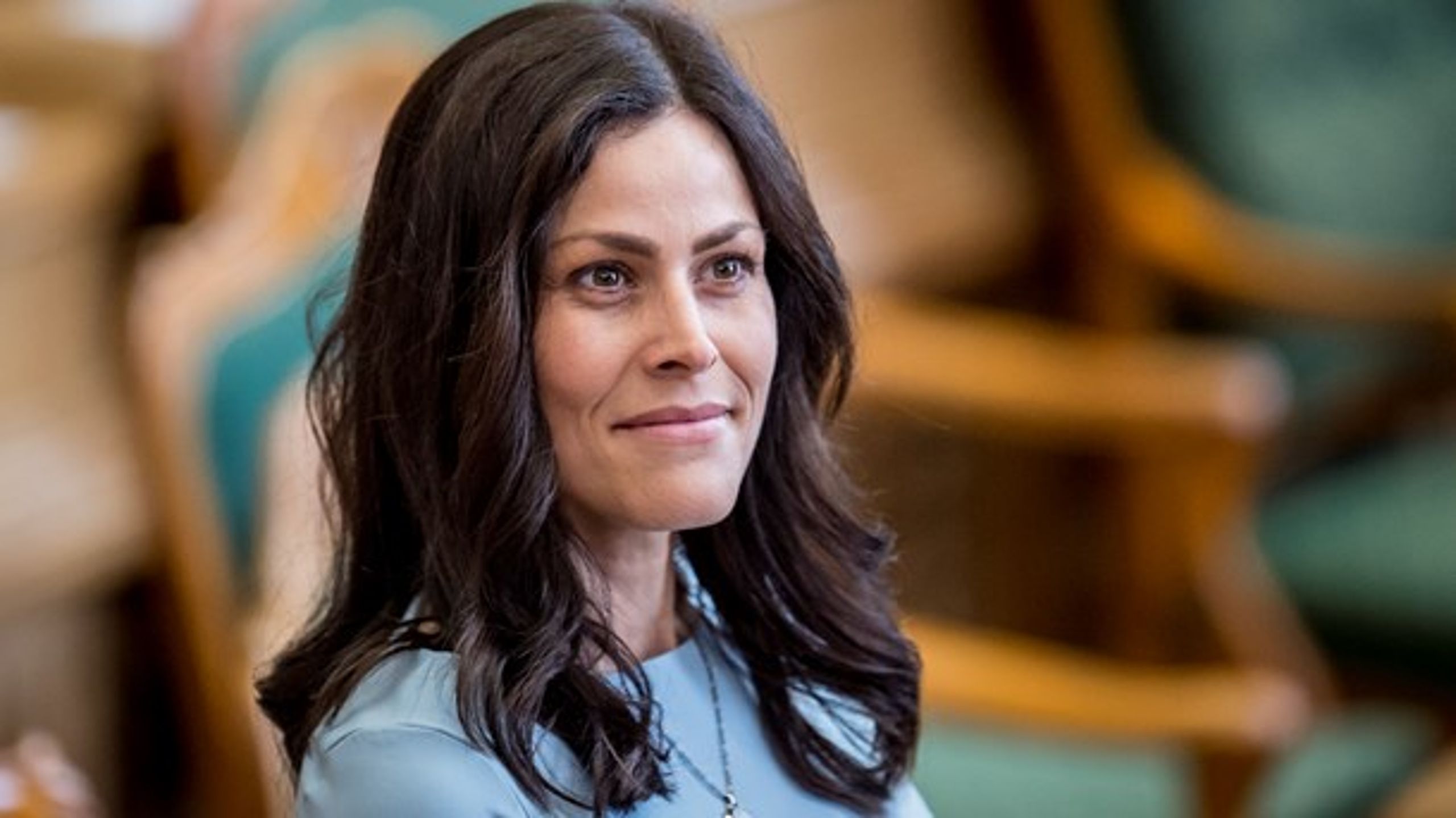 "Når man er islamkritiker, tror jeg, at man bliver udsat for shitstorms forholdsvis til," fortæller Mette Thiesen (NB).