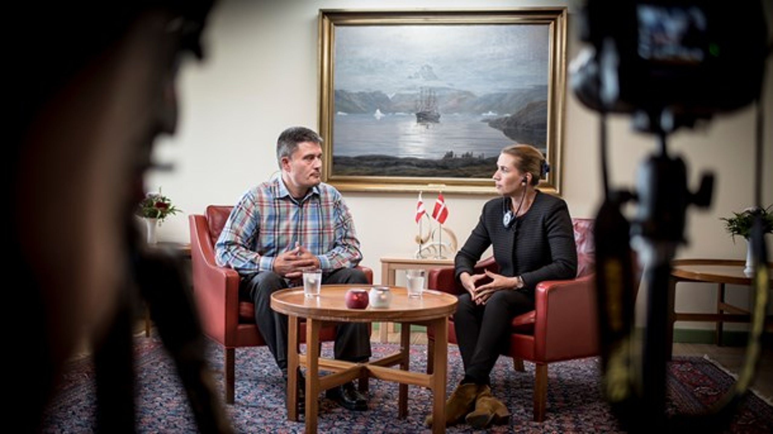 Landsstyreformand Kim Kielsen er med til at udgøre Grønlands magtelite.