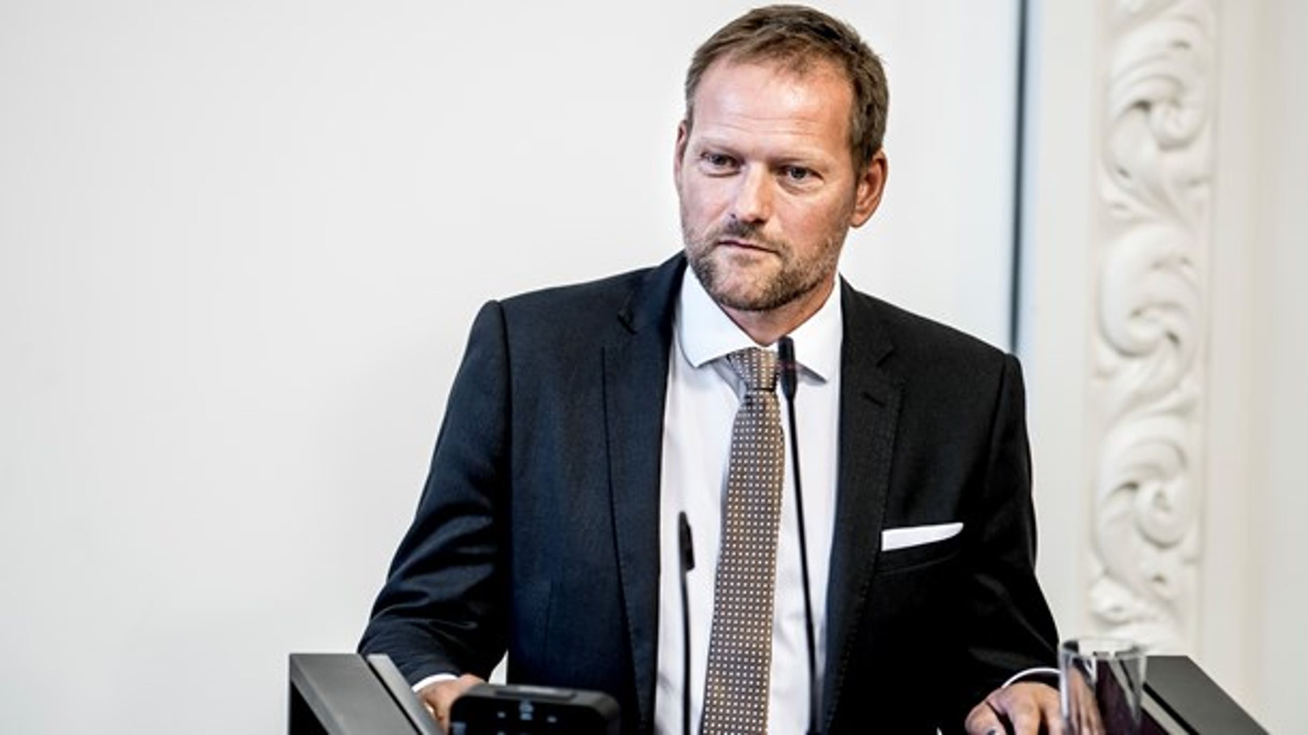 "Skal det virkelig være velfærdspenge i de enkelte kommuner, der skal betale for den grønne omstilling?,"&nbsp;spørger René Christensen.&nbsp;