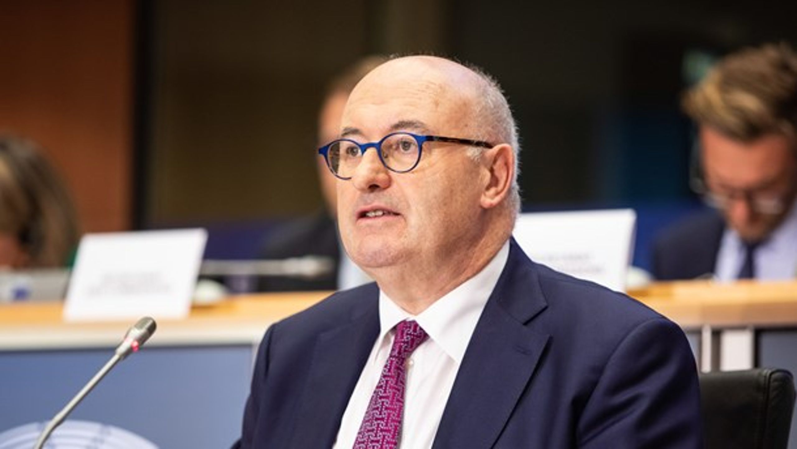 Handelskommissær Phil Hogan har været en populær skikkelse hos danske interessenter.