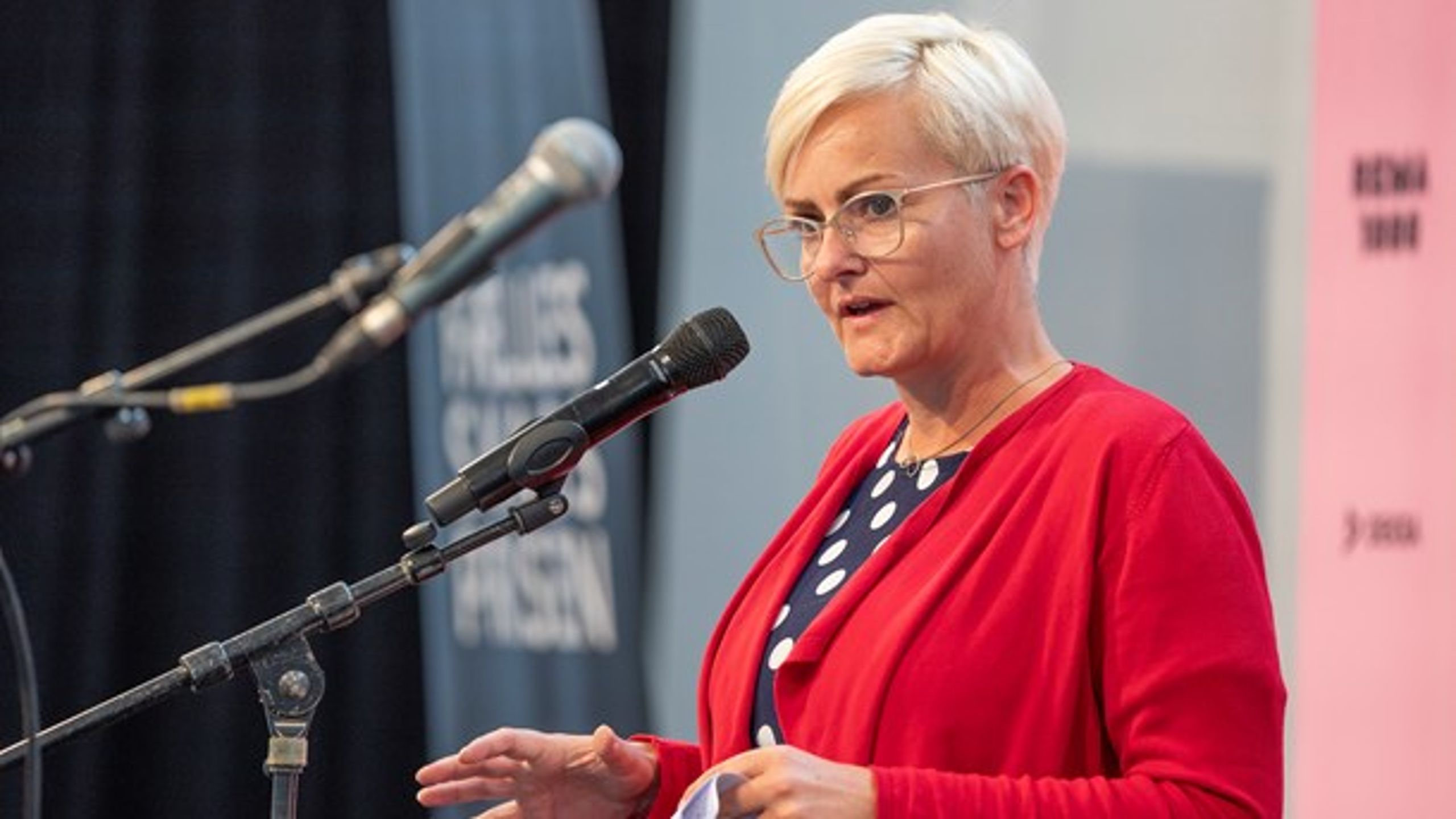 &nbsp;Pernille Rosenkrantz-Theil (S) står ikke klar med en pose penge til FGU.