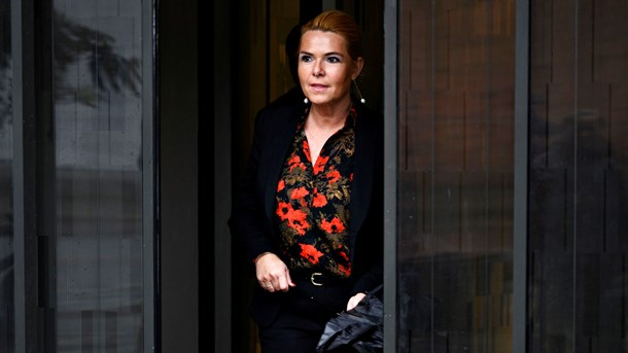 Inger Støjberg blev fredag afhørt for anden gang i Instrukskommissionen.