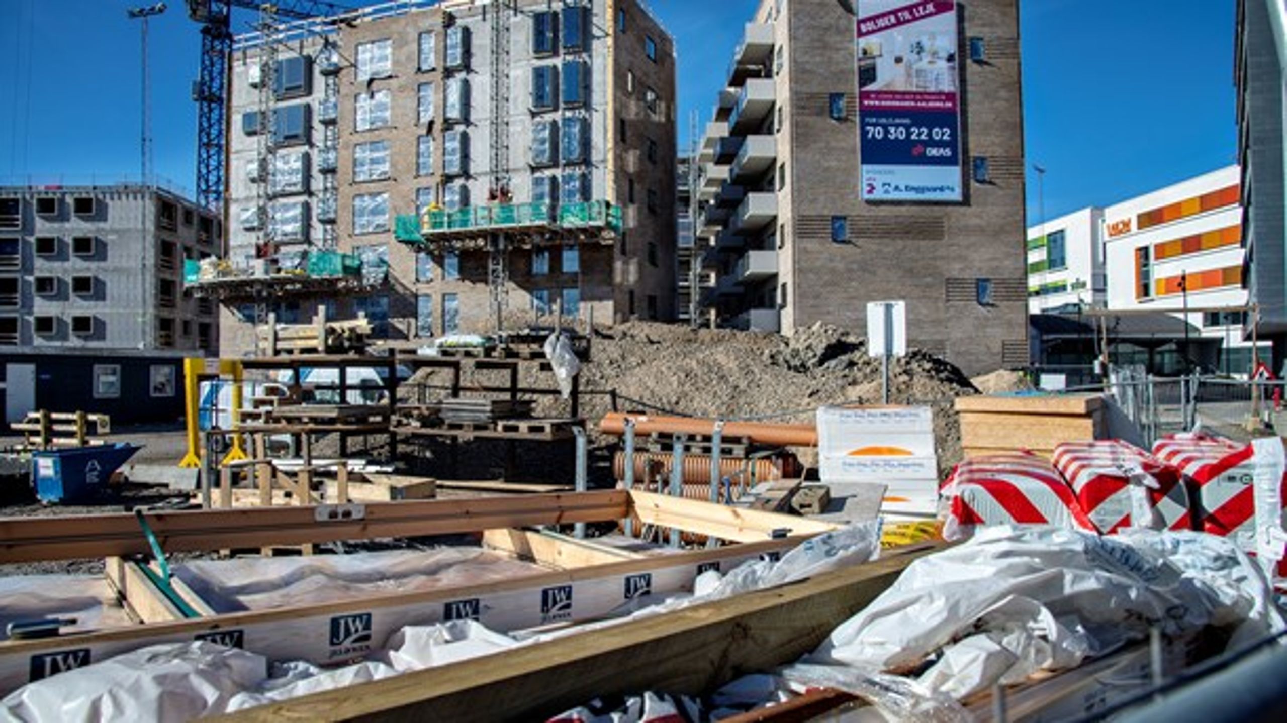 Der er brug for investeringer i udvikling af og forskning i blandt andet bæredygtige byggematerialer, skriver Mette Glavind.