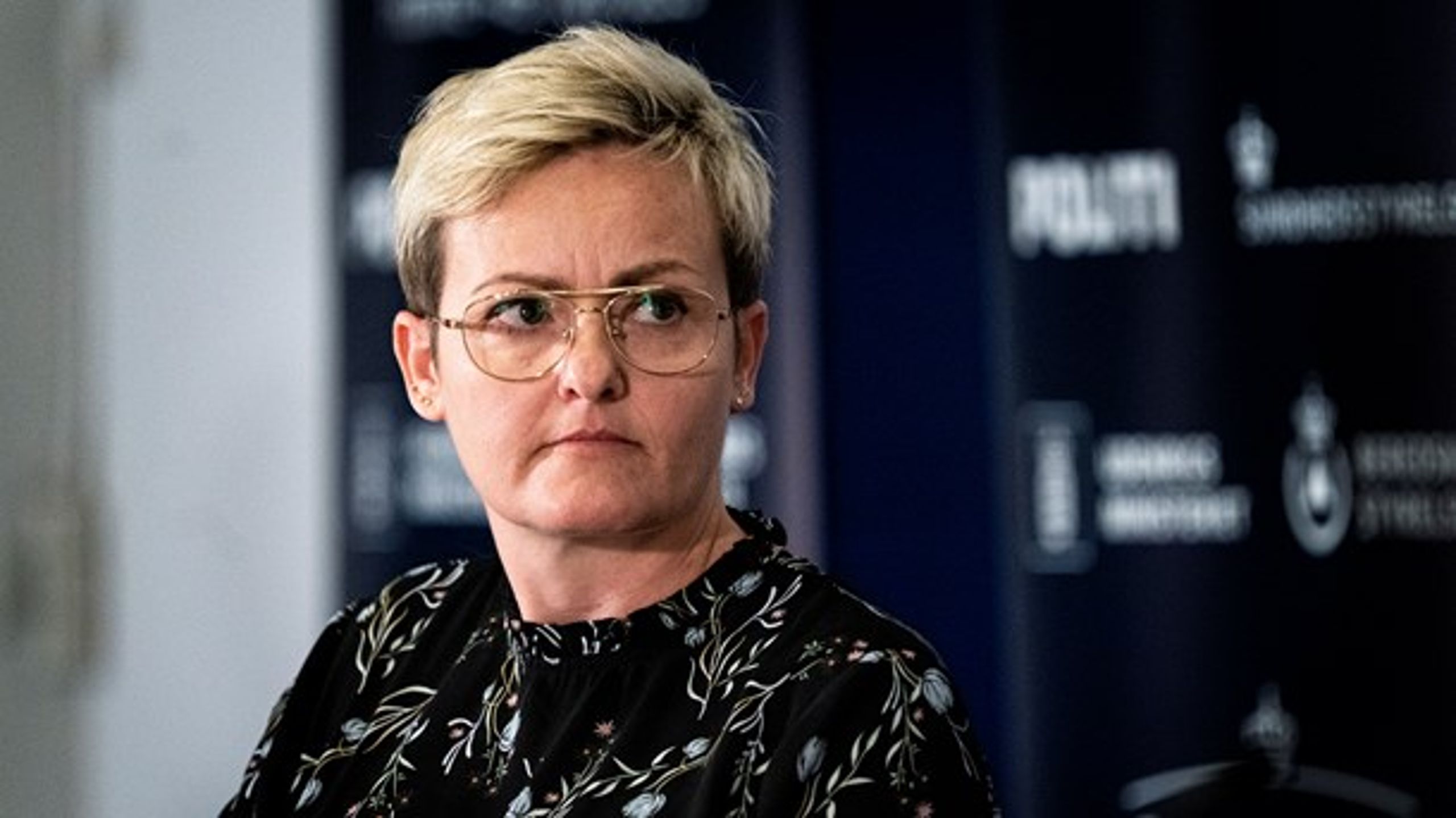 ”Der er en politimæssig opgave at stå for at beskytte landets lærere," siger Pernille Rosenkrantz-Theil.