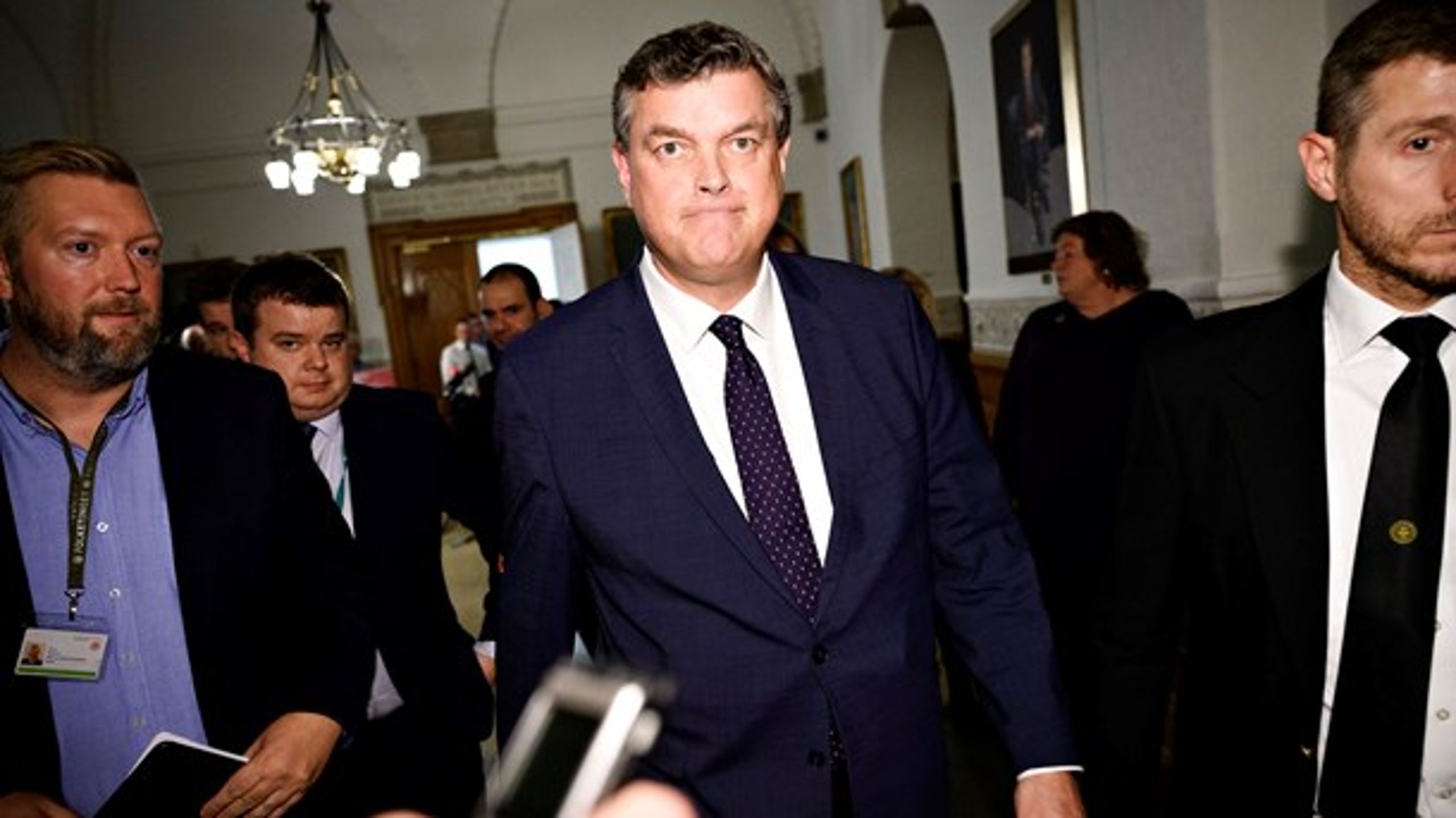 Mogens Jensen kommer på onsdag med sin redegørelse om forløbet i mink-sagen.&nbsp;