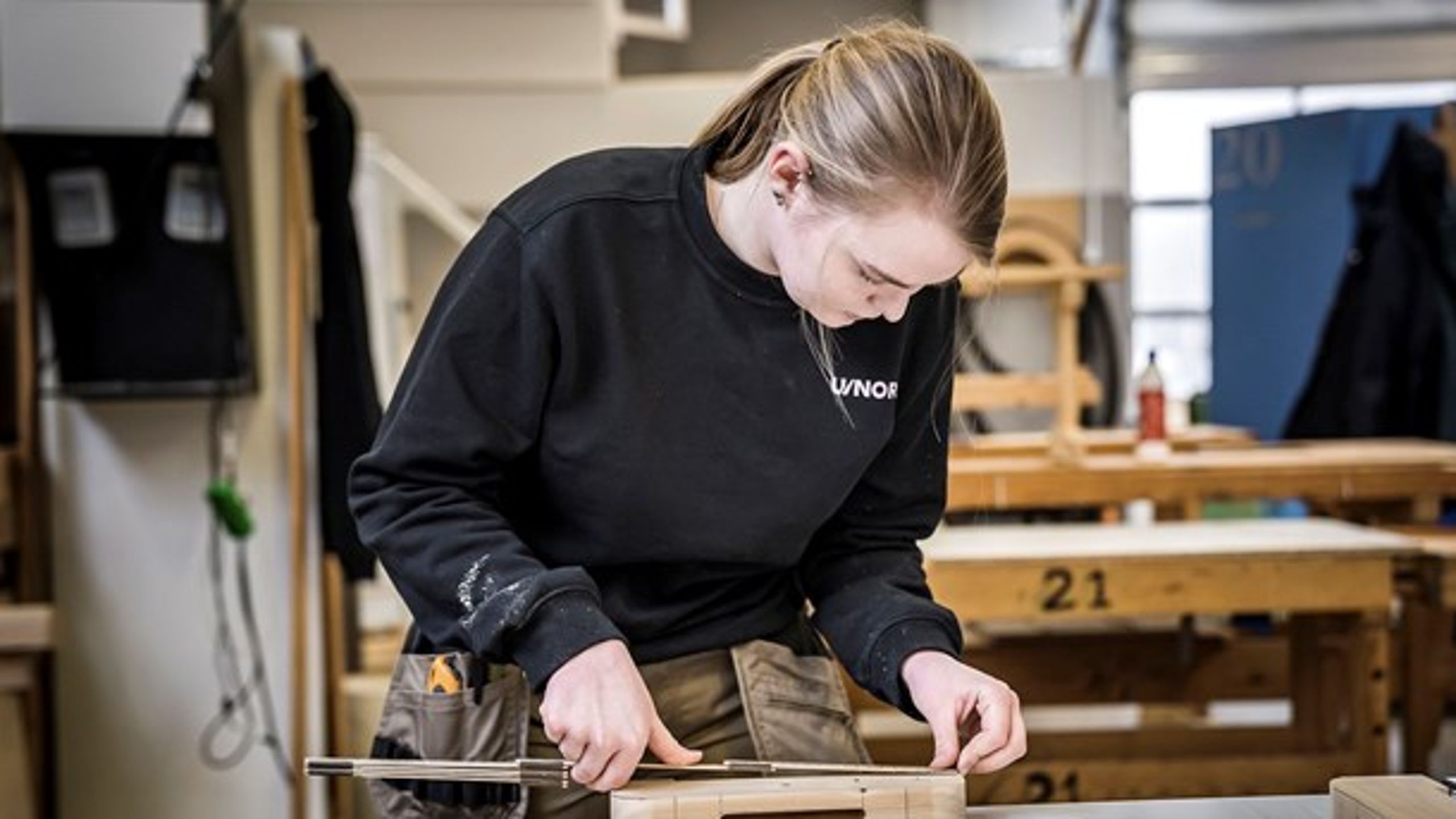 Der skal være tryghed for de unge mennesker, som vælger erhvervsuddannelserne til, skriver&nbsp;Pernille Rosenkrantz-Theil.