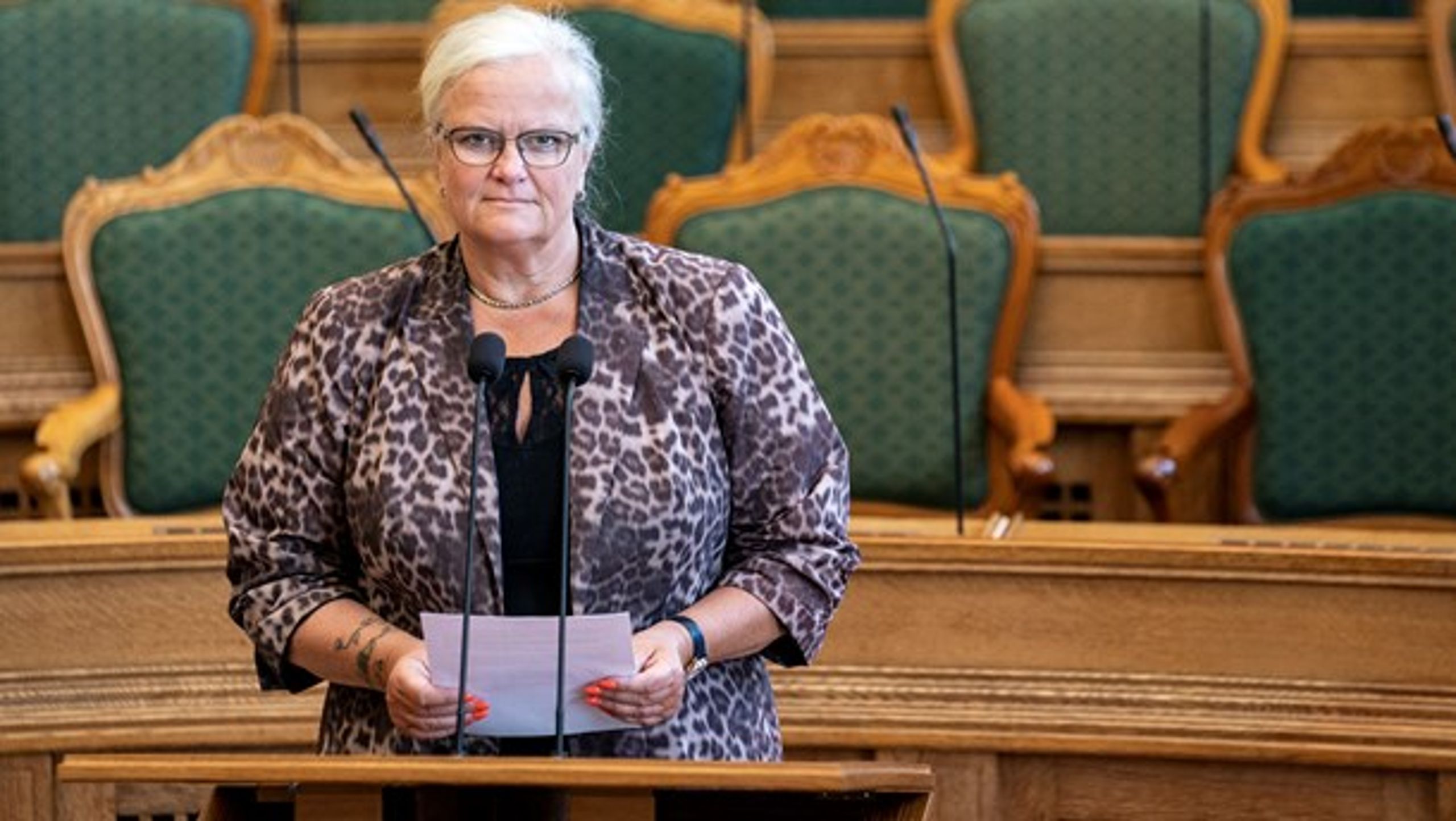Liselott Blixt:&nbsp;Ministeren må på banen med en national handlingsplan for sensorbaseret diabetesteknologi på årets finanslov.