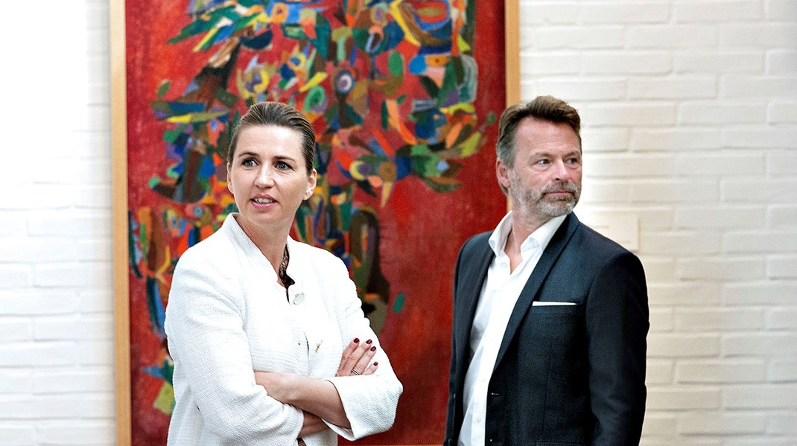 Statsminister Mette Frederiksen (S) besøgte sidste år Louisiana oven på forårets nedlukning.