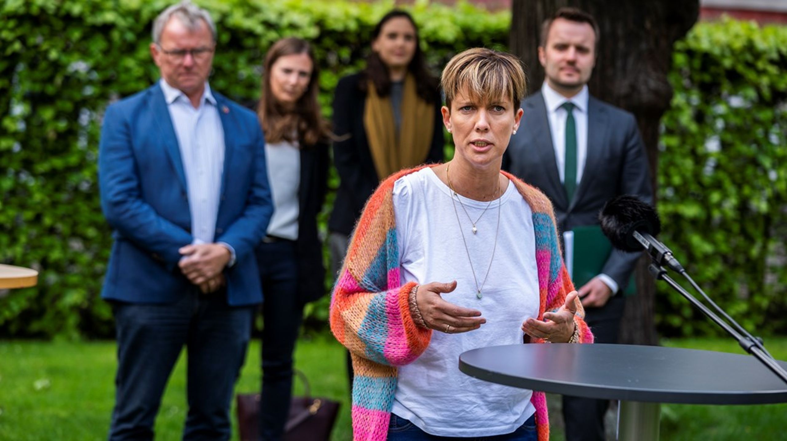"Selv Joachim von And ville undre sig over topchefernes løn," skrev erhvervsordfører&nbsp;Theresa Berg Andersen (SF) i Altingets temadebat.<br>