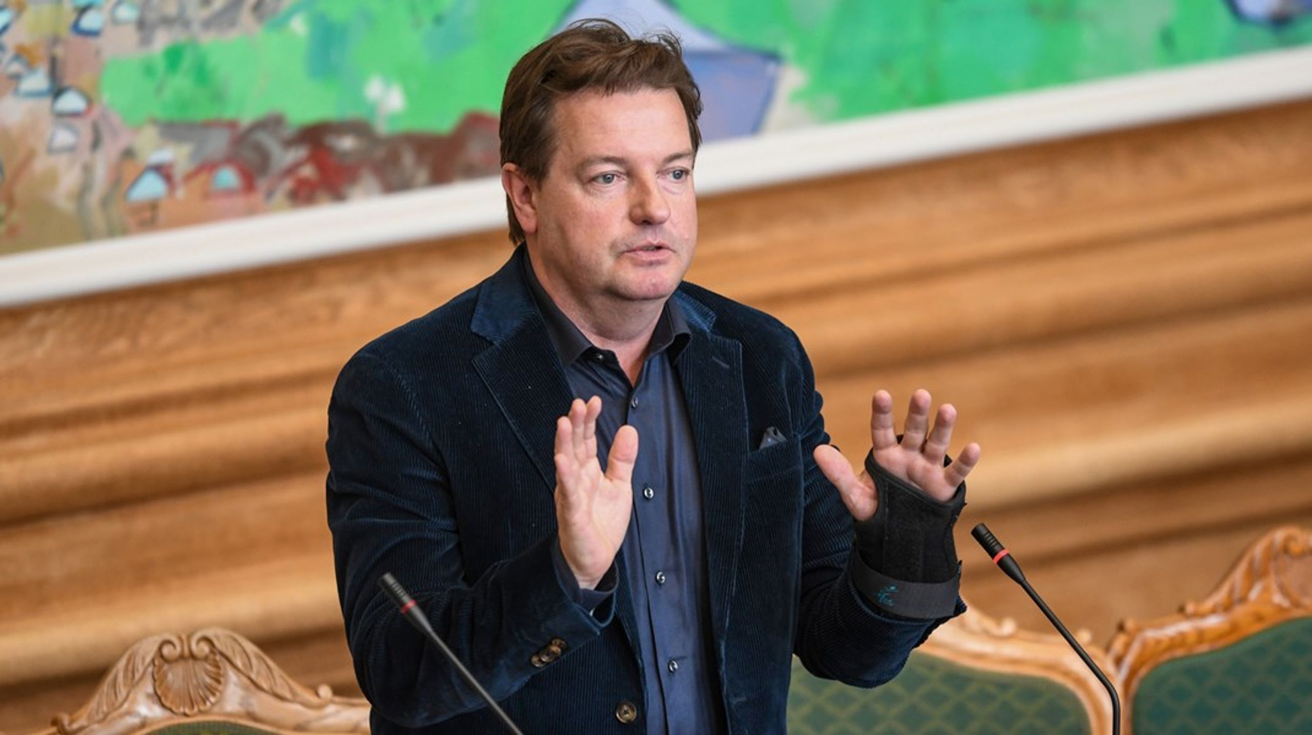 Jens Rohde (KD) kan nu gå til møder i gymnasieforligskredsen.&nbsp;