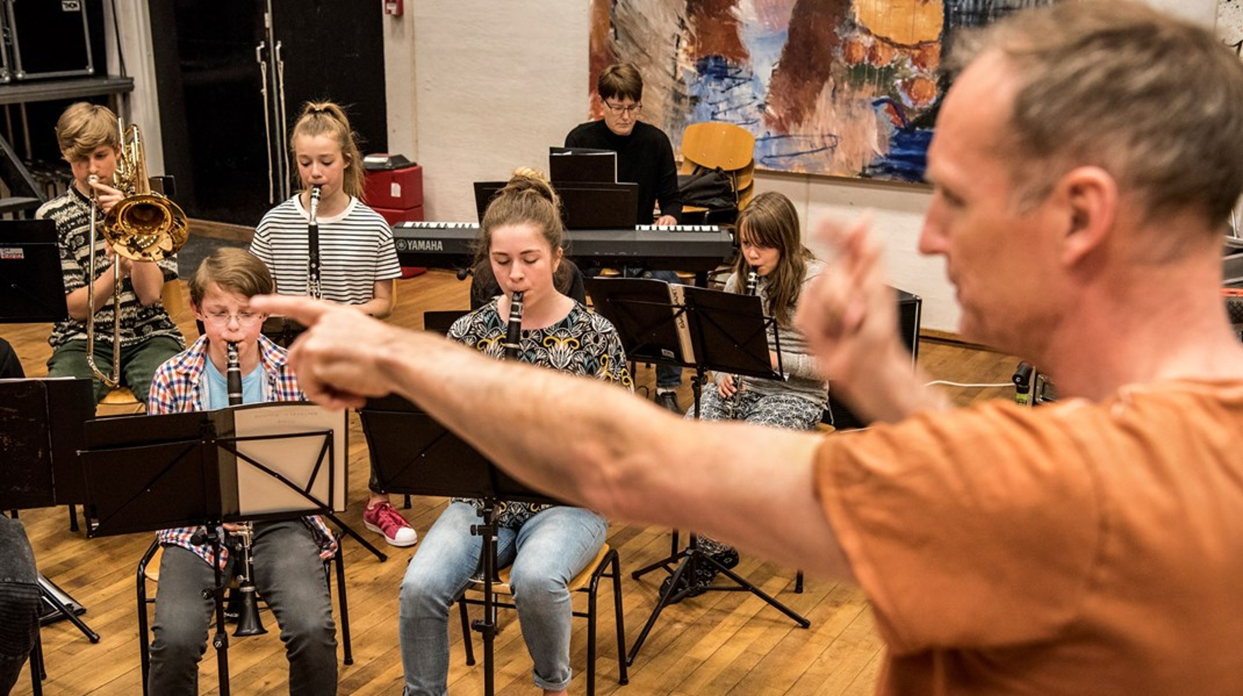 Musikundervisning er en god måde, at få kulturen ind i hjemmene, skriver Mads Duedahl (V).