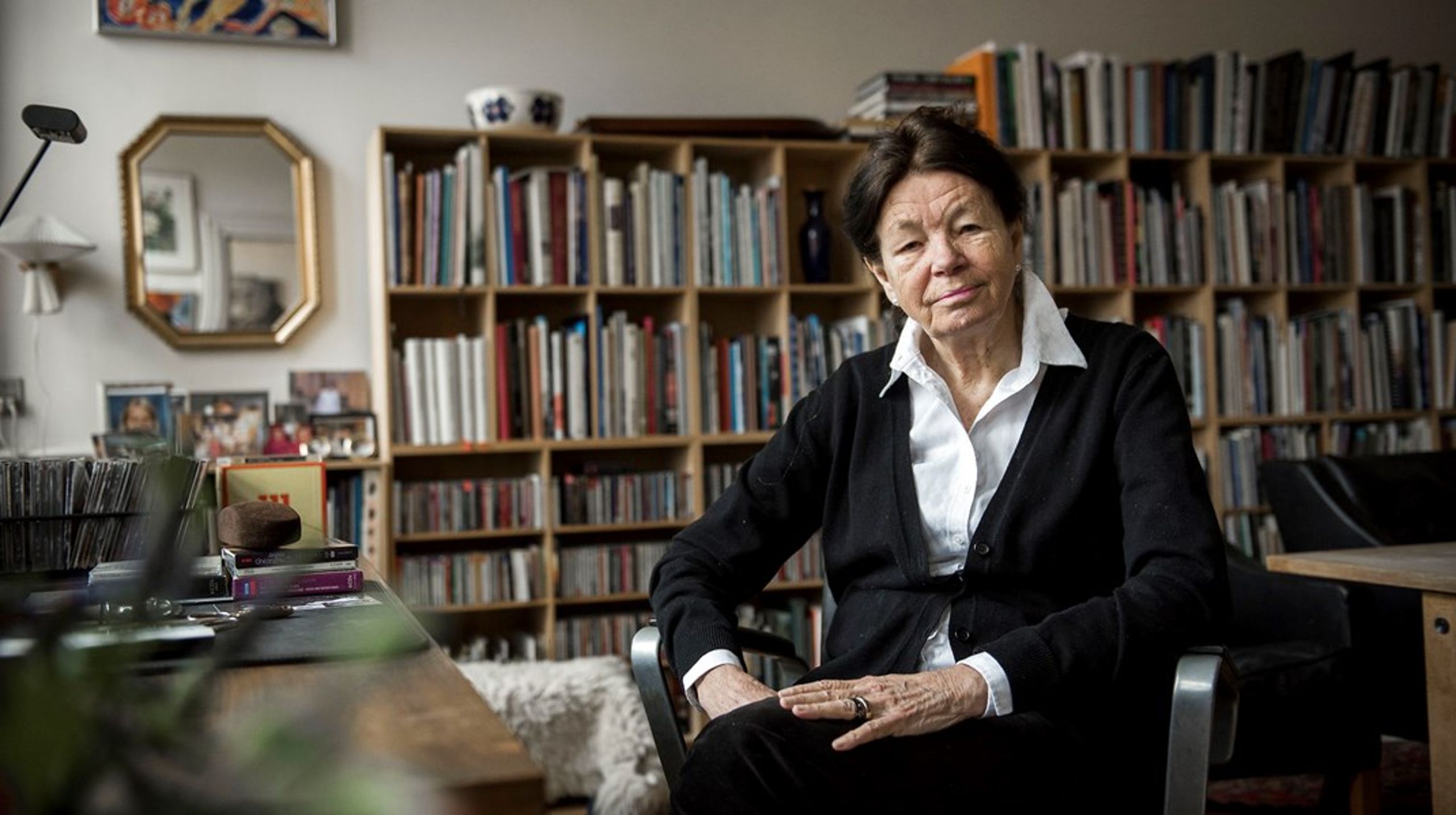 Grethe Rostbøll var kulturminister i Poul Schlüters regering fra 1990 og tre år frem.&nbsp;