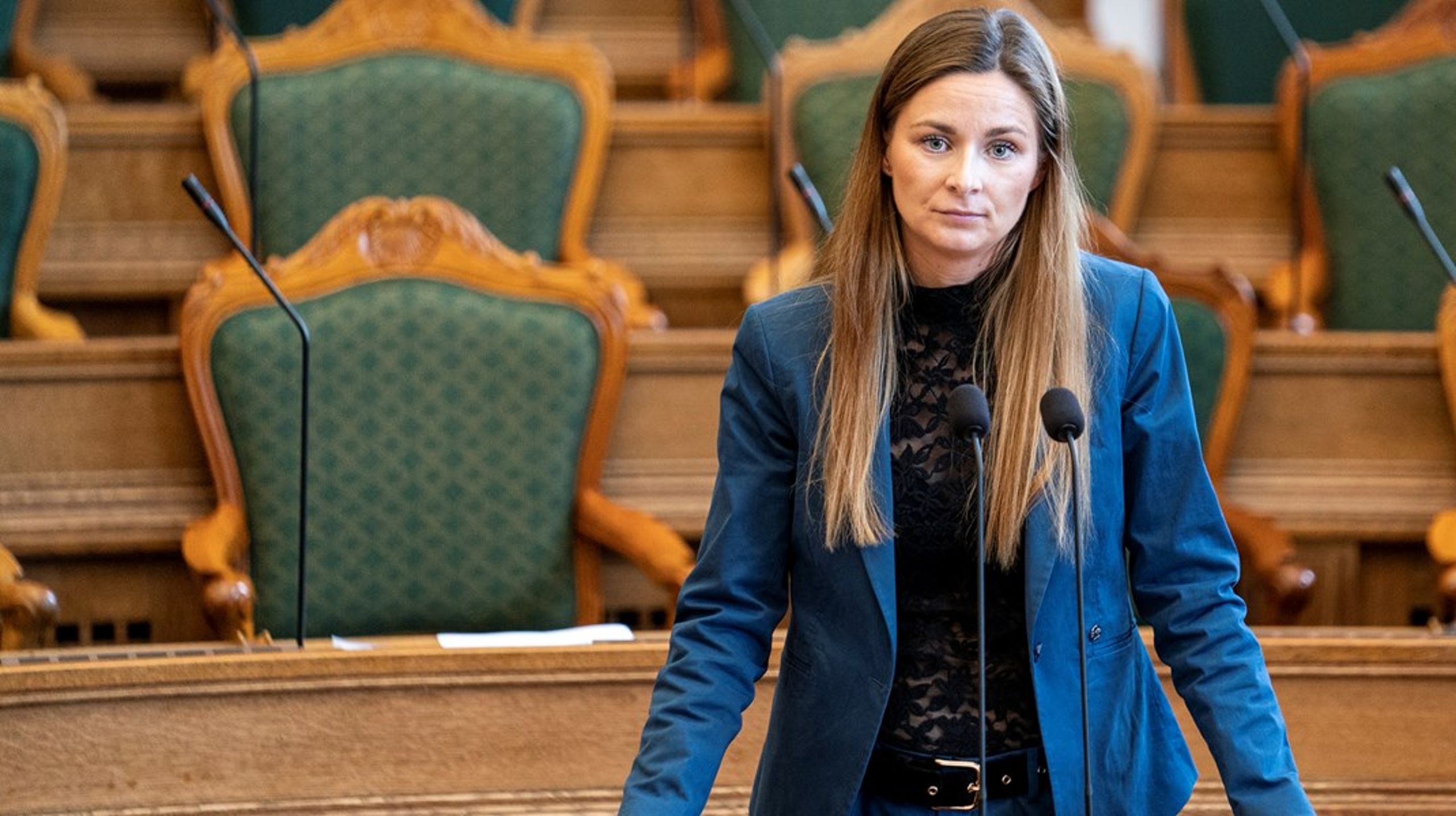 Marie Bjerre skriver på Twitter, at&nbsp;"socialområdet er i trygge hænder" hos Marlene Ambo-Rasmussen.