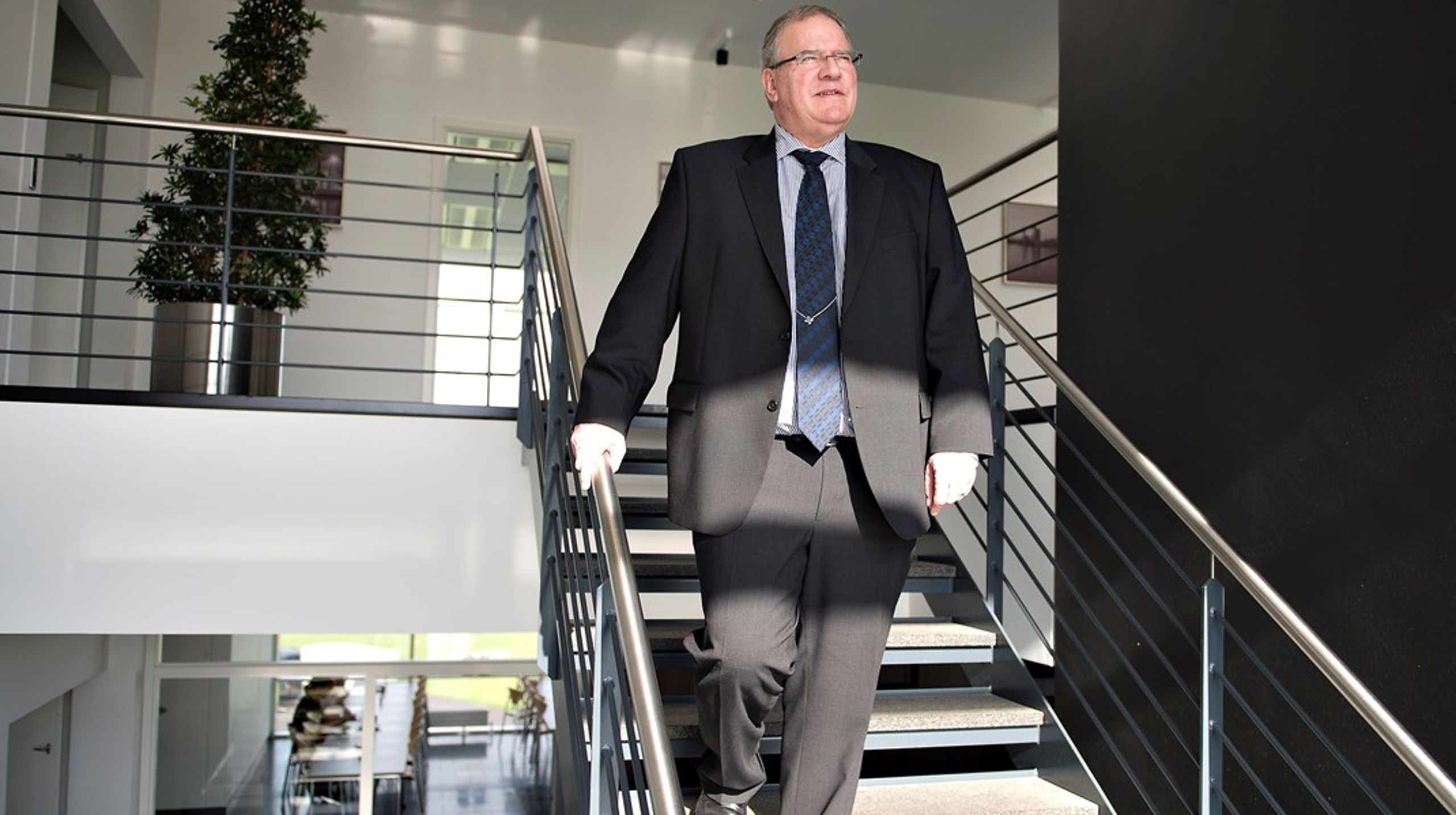 Bestyrelsesformand Christian Junker udtræder sammen med resten af DanBreds bestyrelse.<br>