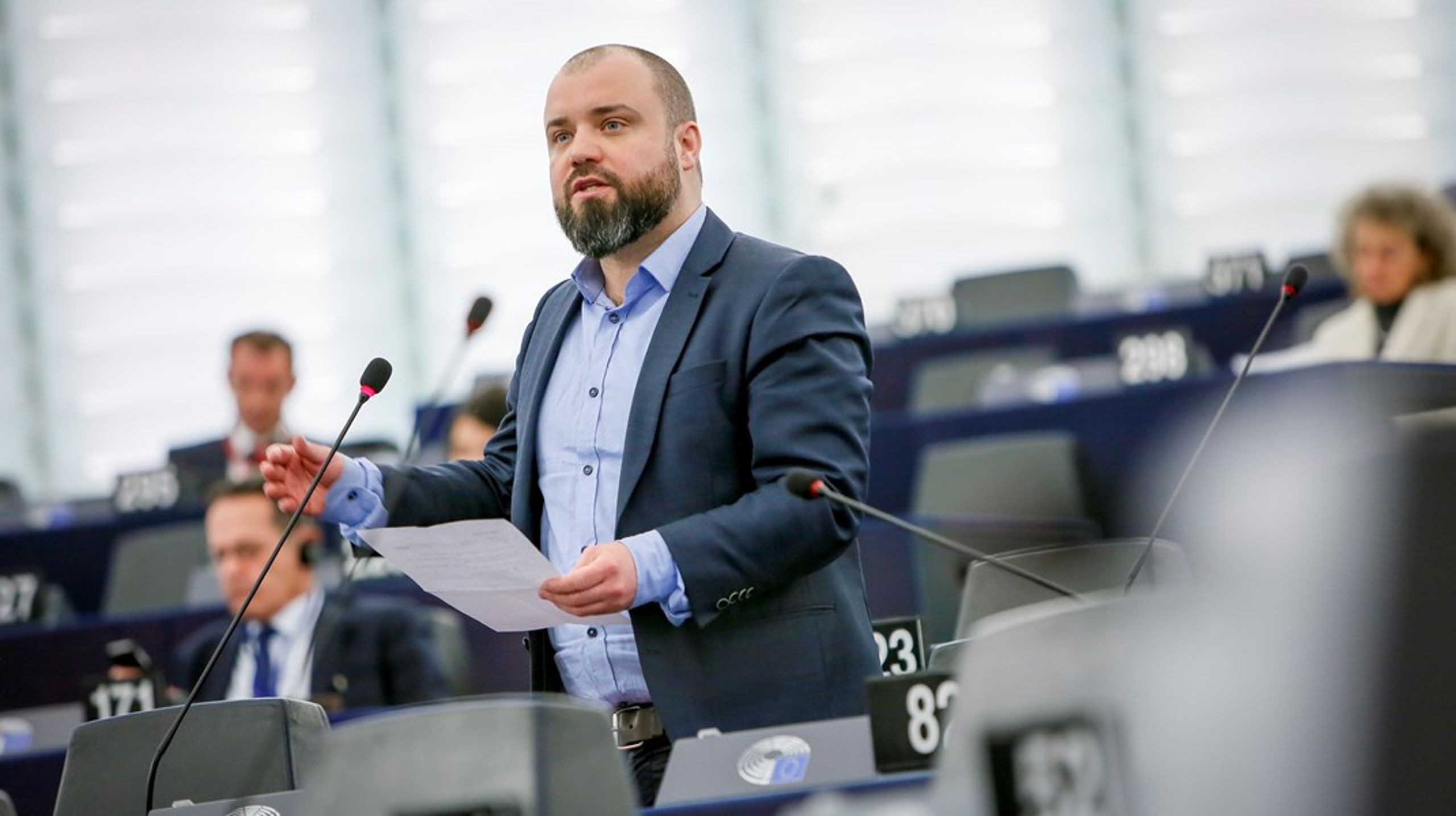 Jeg er rigtig glad for, at vi har forsvarsforbeholde, skriver Nikolaj Villumsen.