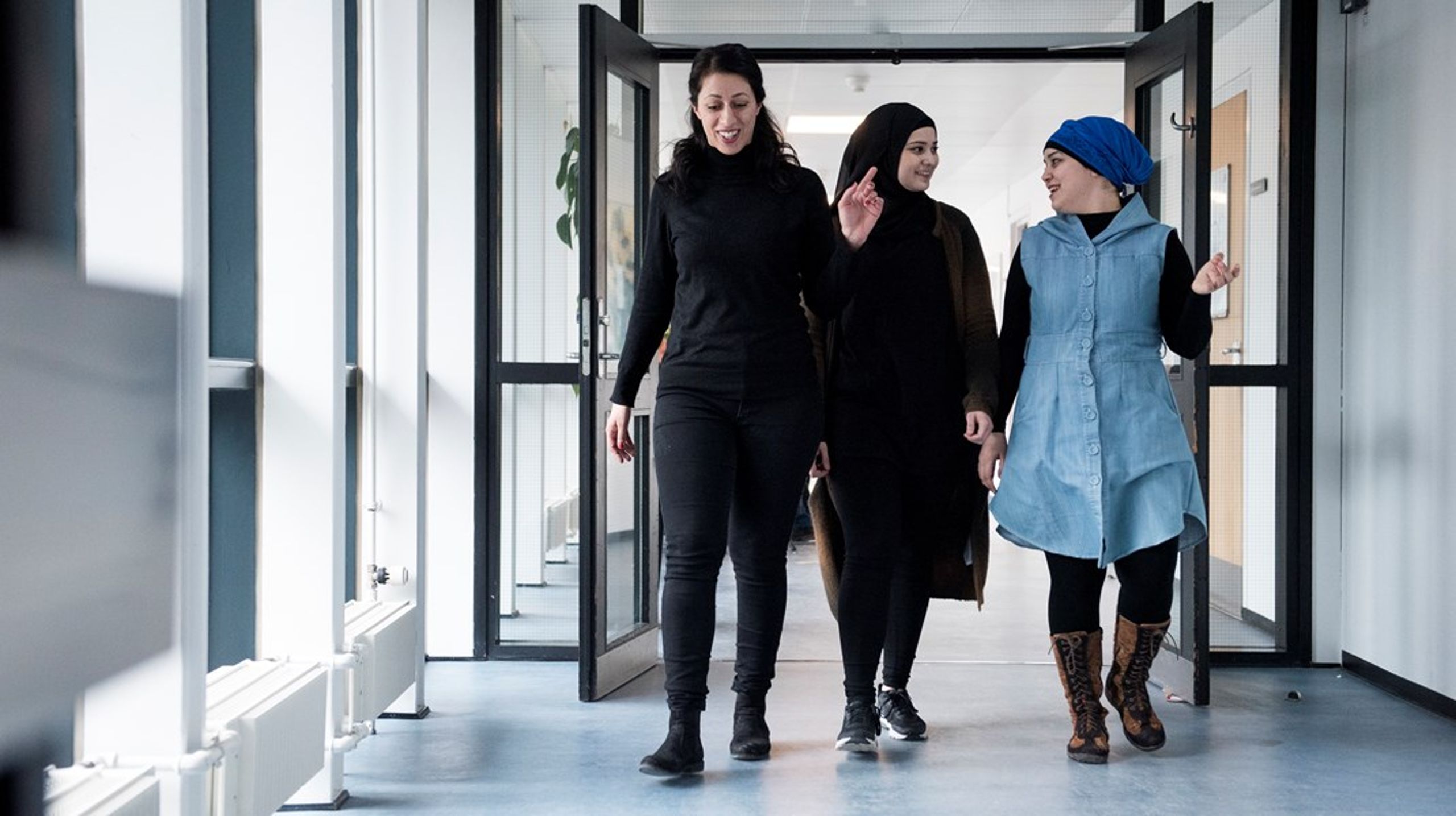 Integrations-erhvervsuddannelsen ville eksempelvis kunne skaffe flere sosu-assistenter, som disse&nbsp;fra SOSU H – Brøndby, mener 3F.